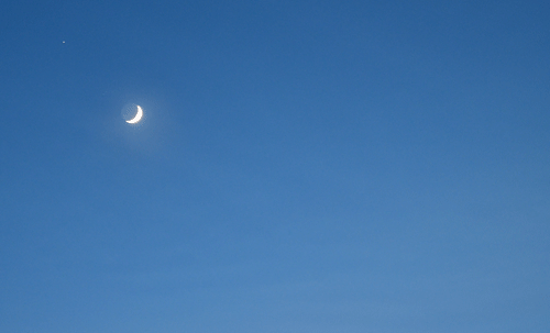Waxing moon