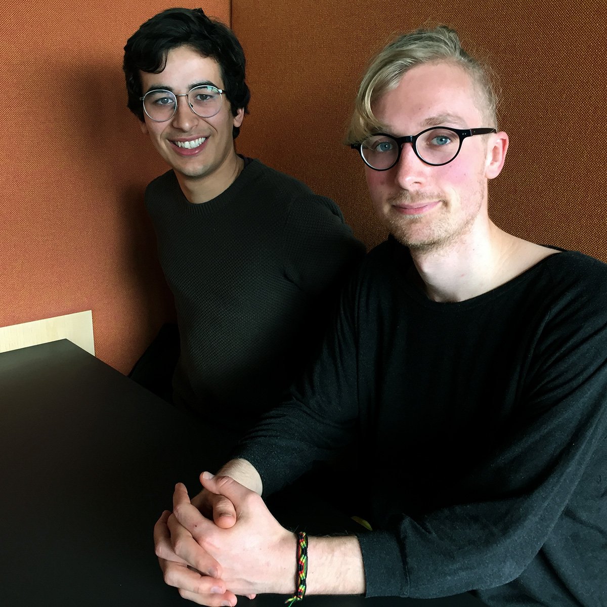 Tai Skadegaard Thorsen (tv) og Christian Dahl.