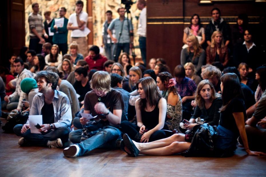 International students at the matriculation ceremony, University of Copenhagen
