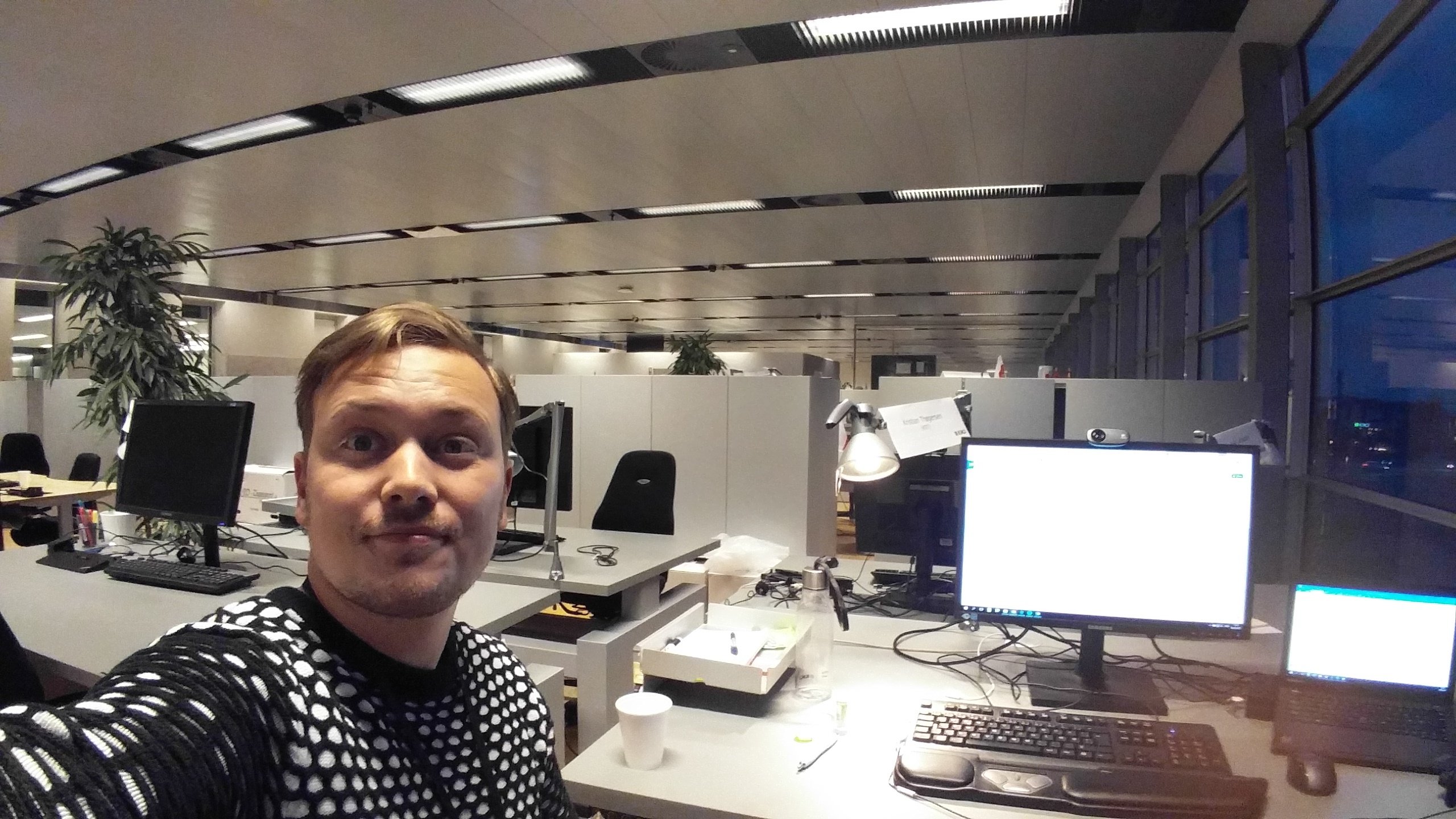 MA student in Communication and IT, Kristian Thøgersen