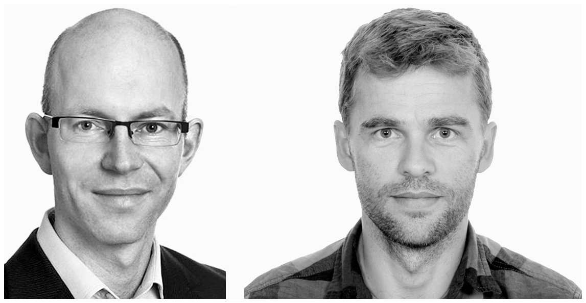 Thomas Meinert Larsen (tv.) og Jens Friis Lund.