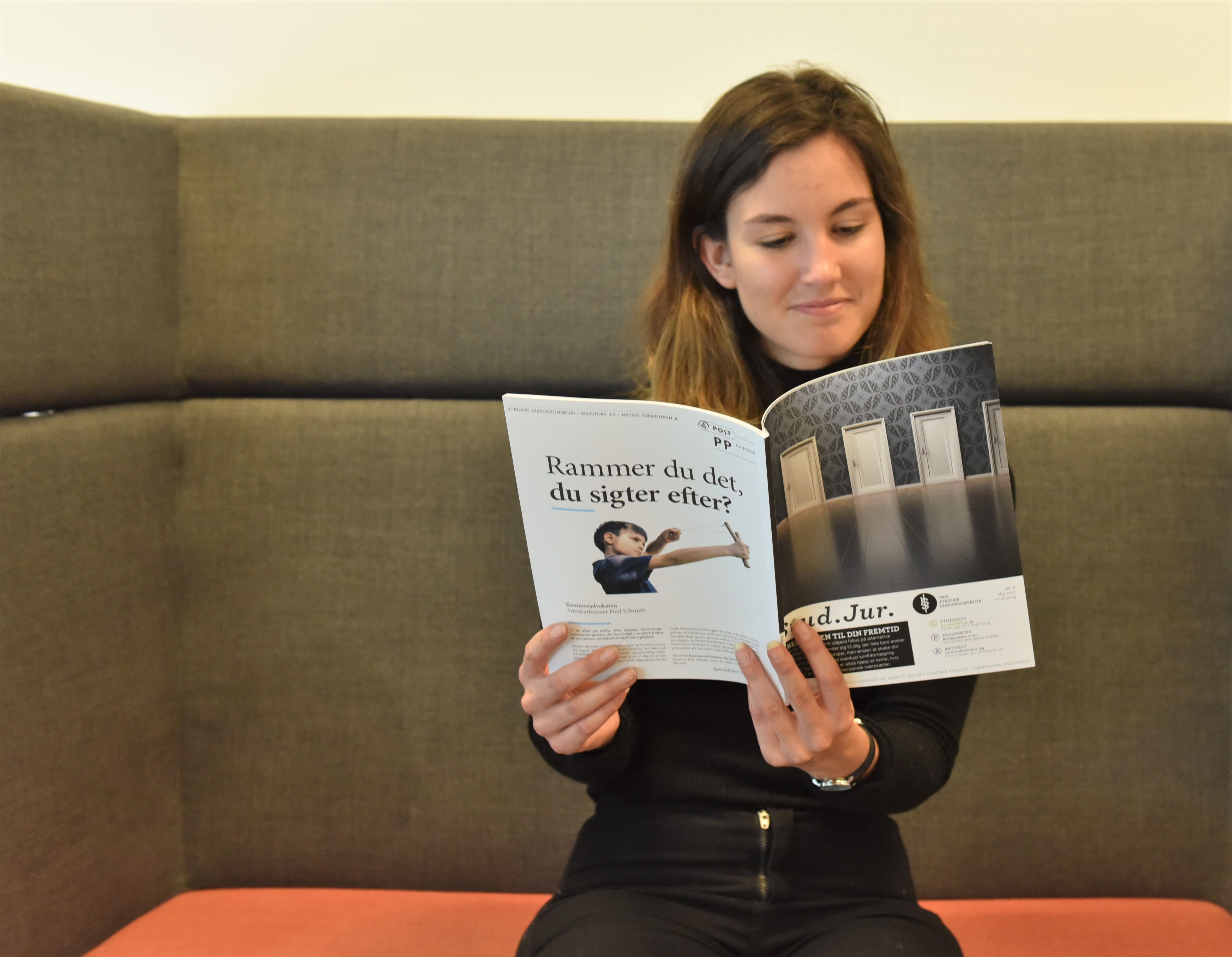 Kim fra Australien er glad for de nye omgivelser, selvom bygningen er »meget forvirrende«.