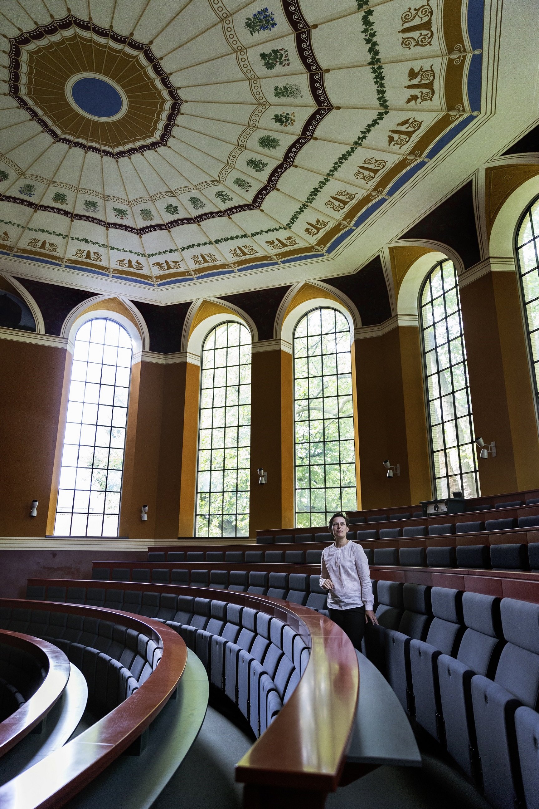 Anja Thoe Fuglsang i Festauditoriet på Frederiksberg Campus