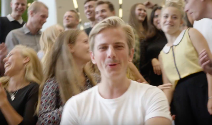 De Fulde & Mægtige i et fastfrosset øjeblik.