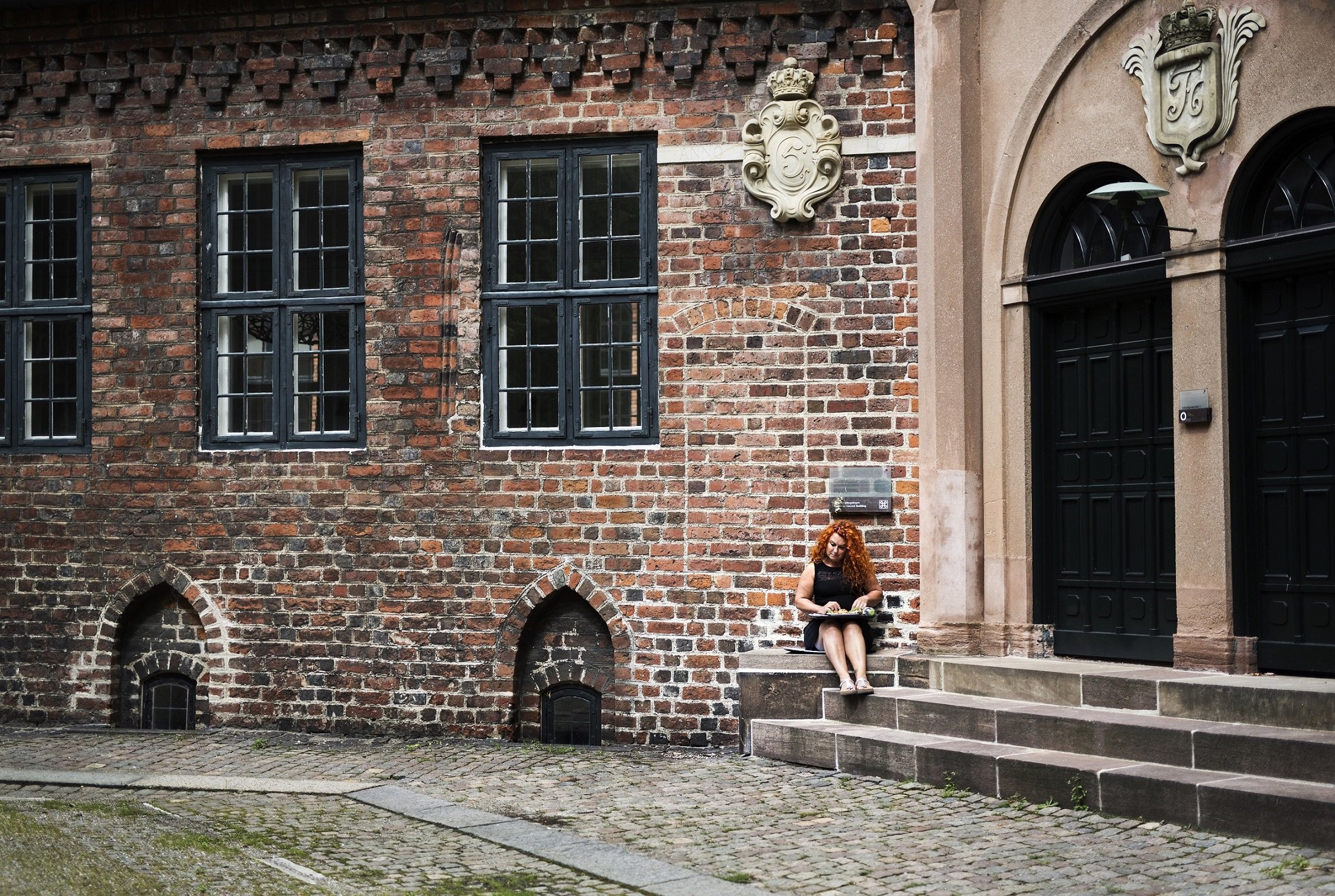 Servicemedarbejder Carina Hasselbalch i Lindegården, Universitetsfirkanten.