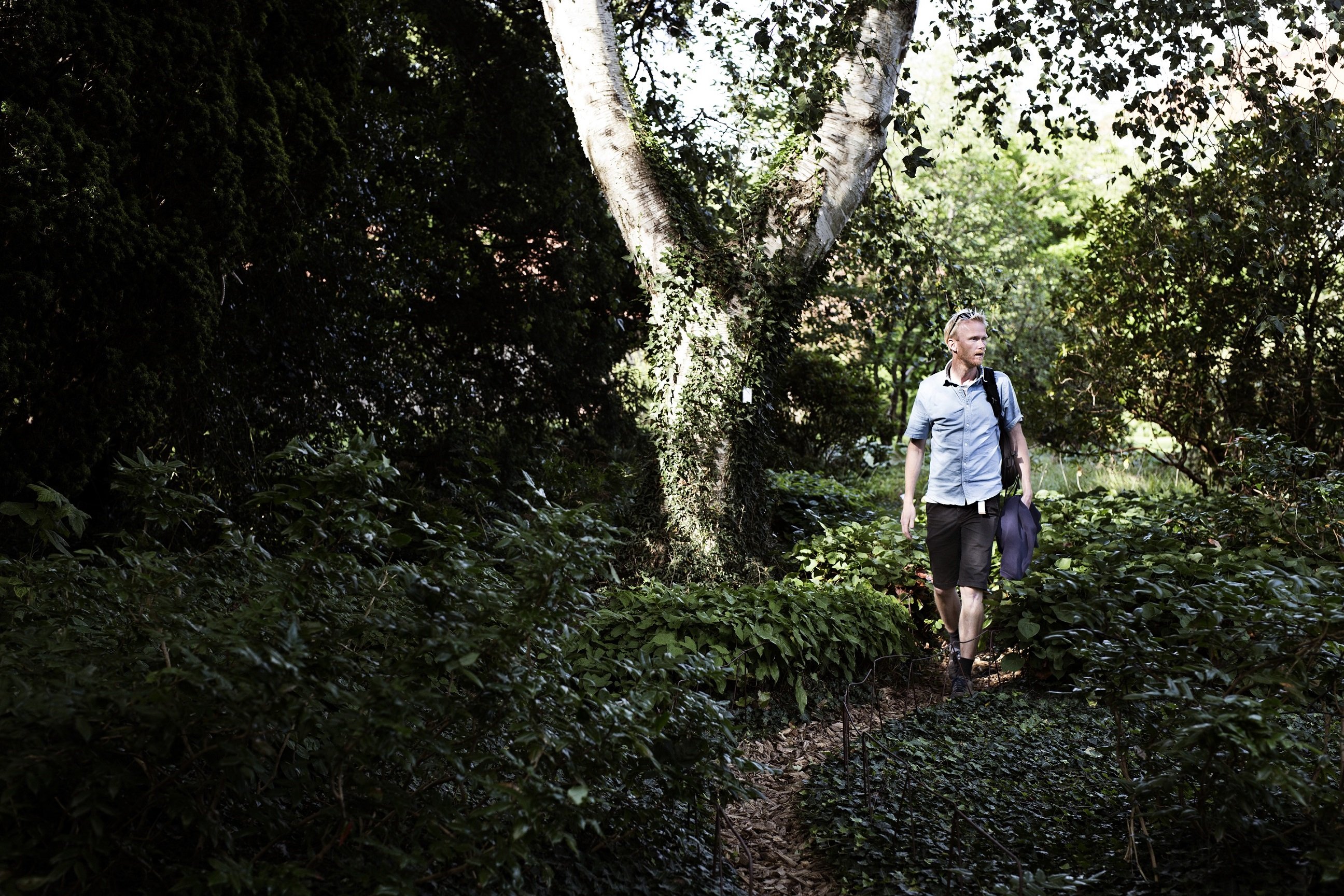 Kristian Levring Madsen, Institut for Idræt og Ernæring i Landbohøjskolens Have på Frederiksberg Campus.