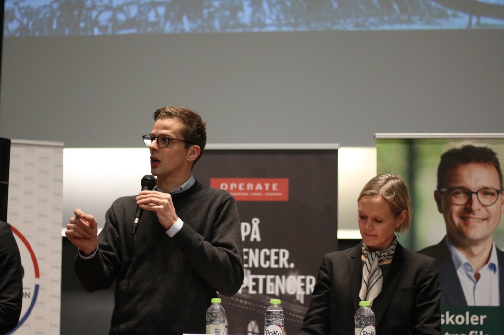 Alex Vanopslagh from the Liberal Alliance believes that the housing market should be liberalised.