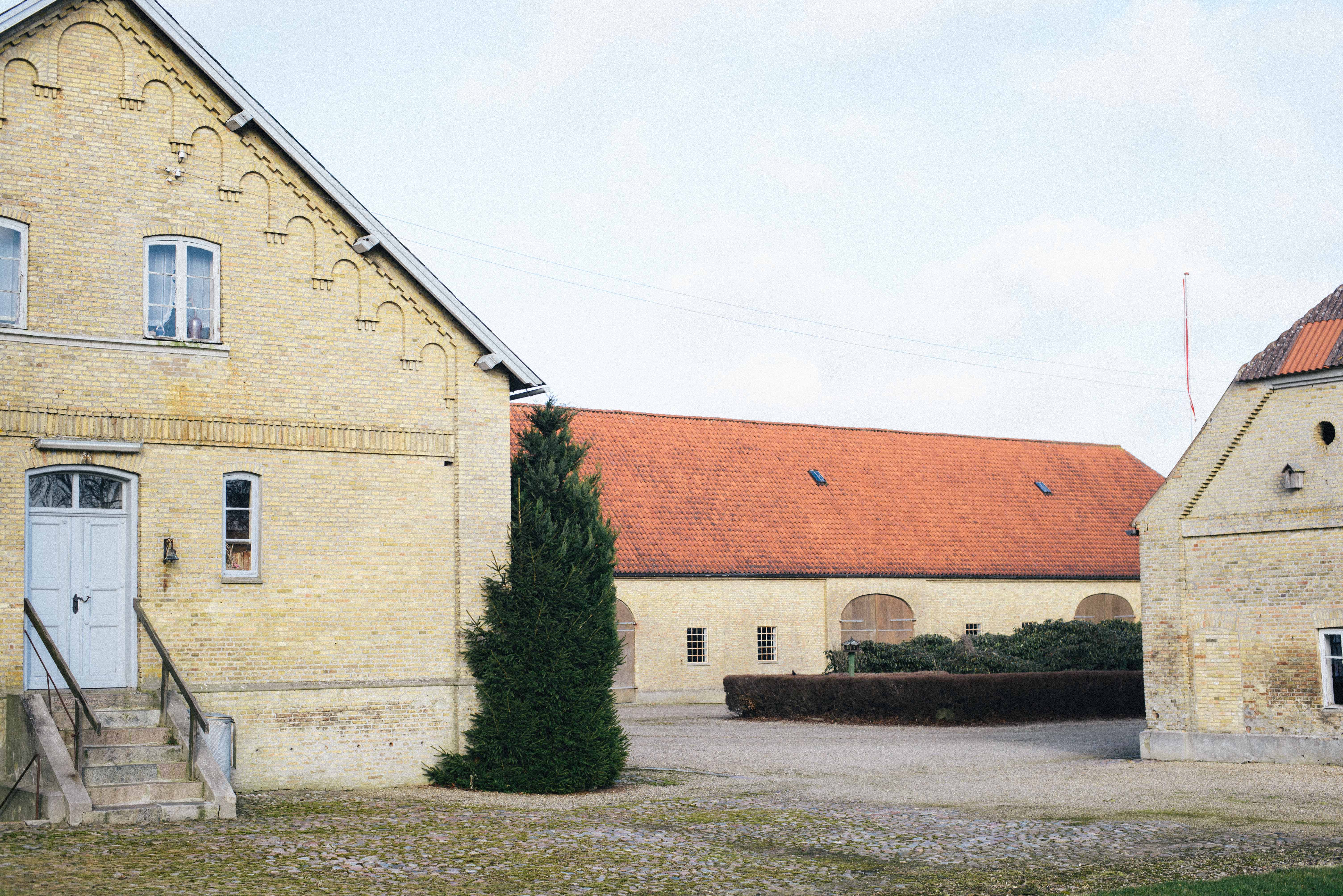 Farmhouse near the village of Sdr. Bjert