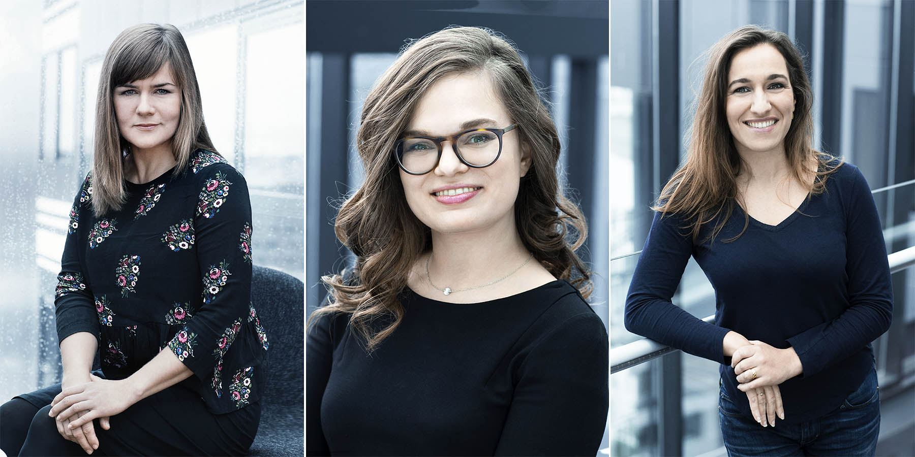 Three younger researchers that have delivered impressive results. From left: Katrine Ter-Borch Gram Schjoldager, Kirsten Marie Ørnsbjerg Jensen and Sofia Ribeiro