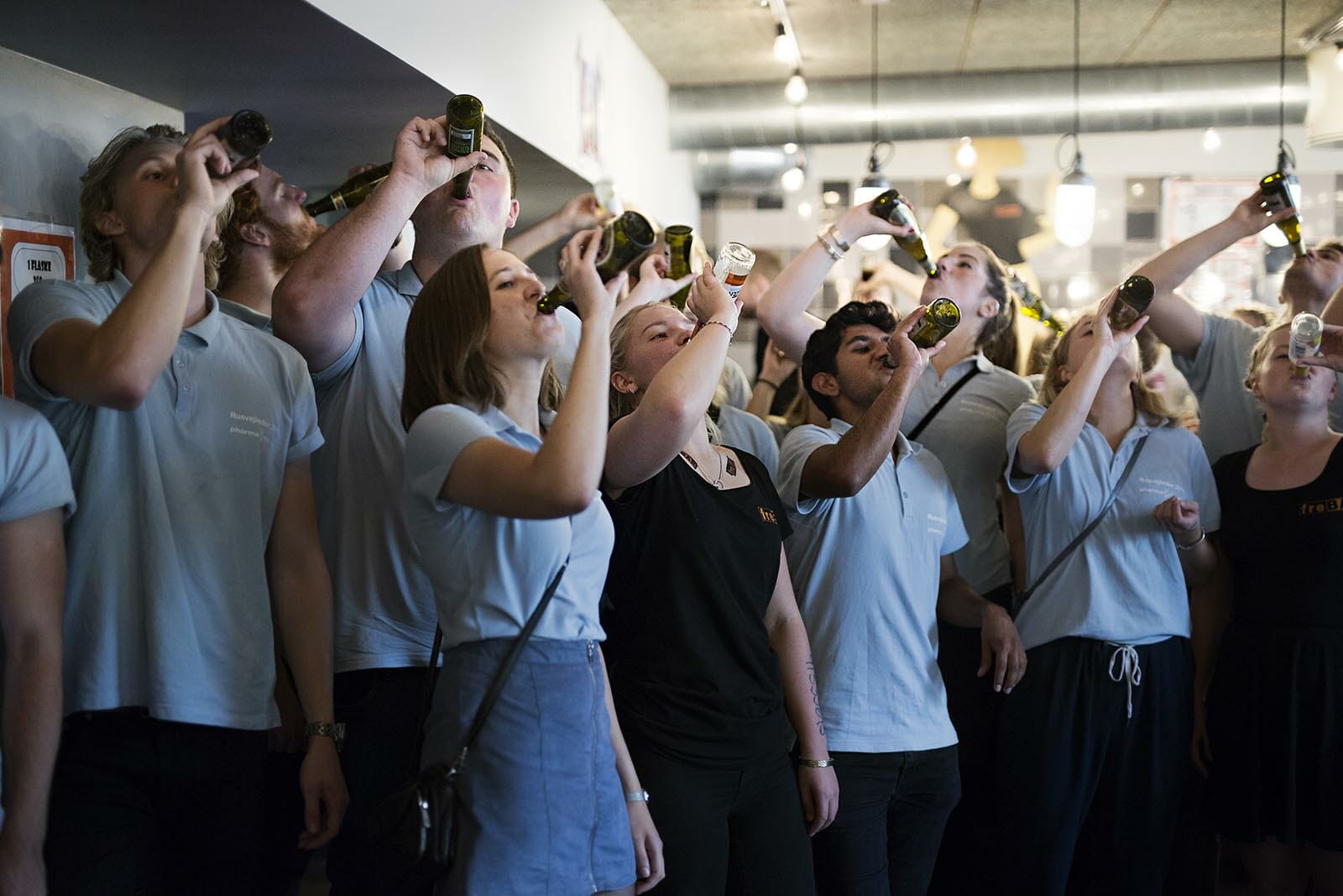 There are plenty of beer opportunities in the Friday bars and on the traditional Danish ‘rustur’ intro camp for new students.