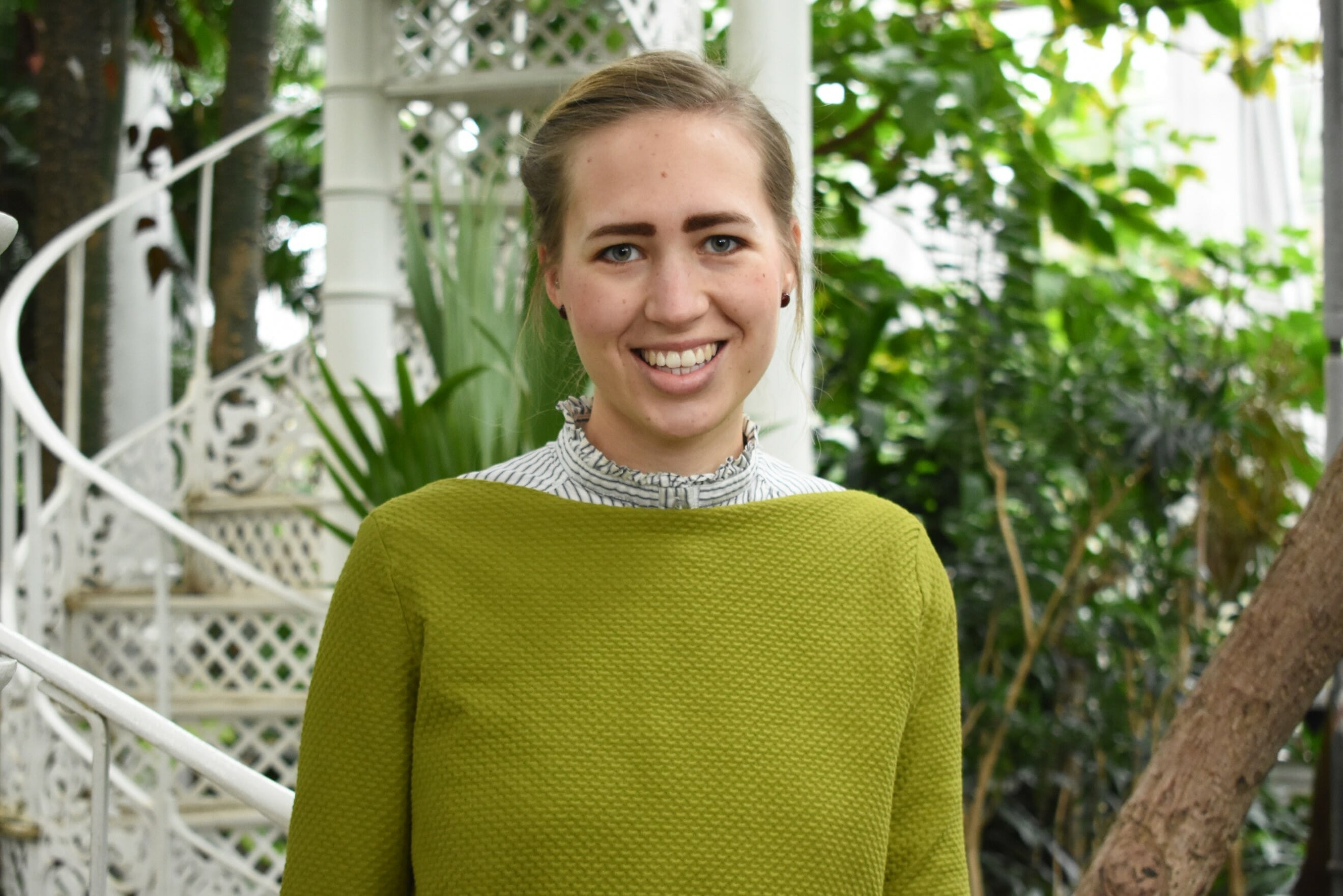 MSc Climate Change student, Stine Eiersholt, who launched her own environmental podcast in 2017 