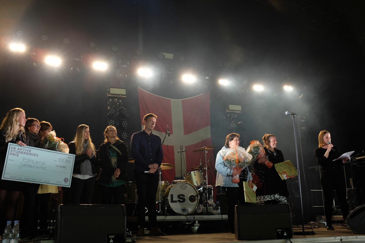 TAP-prisen hædrer teknisk-administrativt ansatte på KU og uddeles på Forårsfestivalen (billede fra uddelingen i 2015).