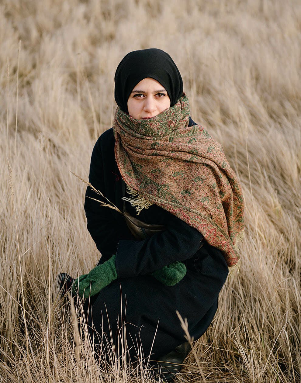 When she needs a break from her studies, Yasmina Kilani, 22, sometimes rides her bike home, puts on her wellies, and goes out to watch the sunset at the end of the Sydhavnen harbor.