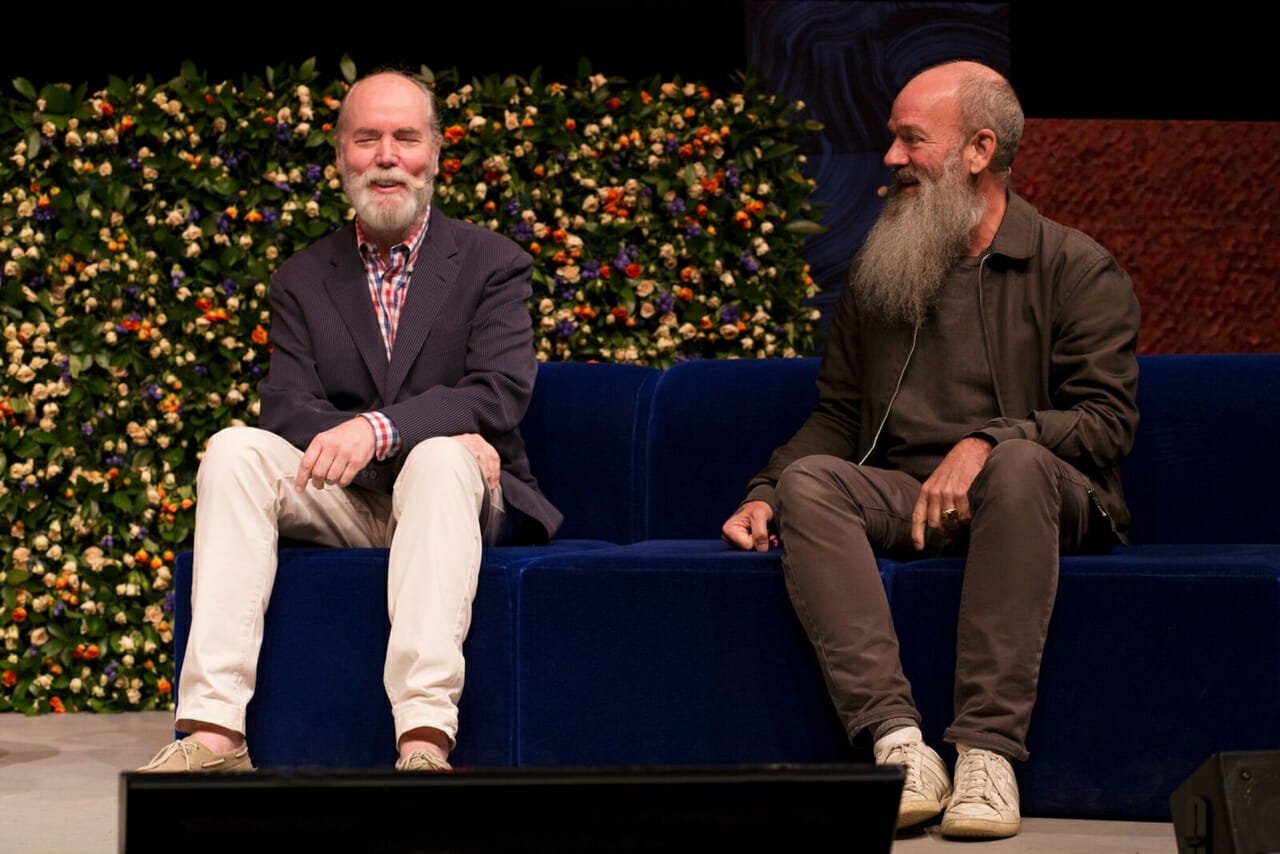 Heartland Festival 2017: Douglas Coupland og Michael Stipe mødte Martin Krasnik til en samtale om sociale medier, narcissisme og Donald Trump.