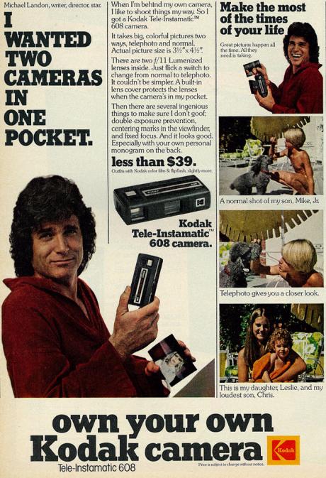 Kodak-reklame fra 1977.