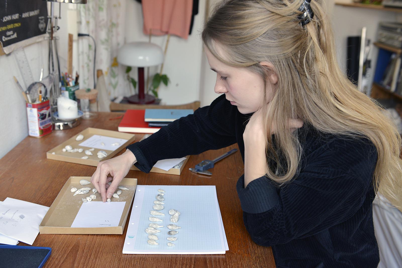 Anna on her project to standardise and measure 70 million-year-old trace fossils.