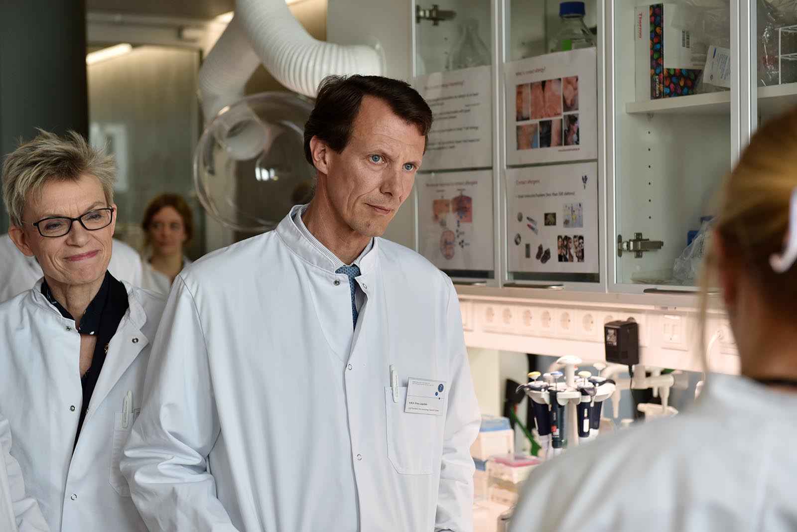 Prins Joachim indviede nyt hudcenter i Mærsk Tårnet i sin egenskab af protektor for Astma Allergi Danmark. 