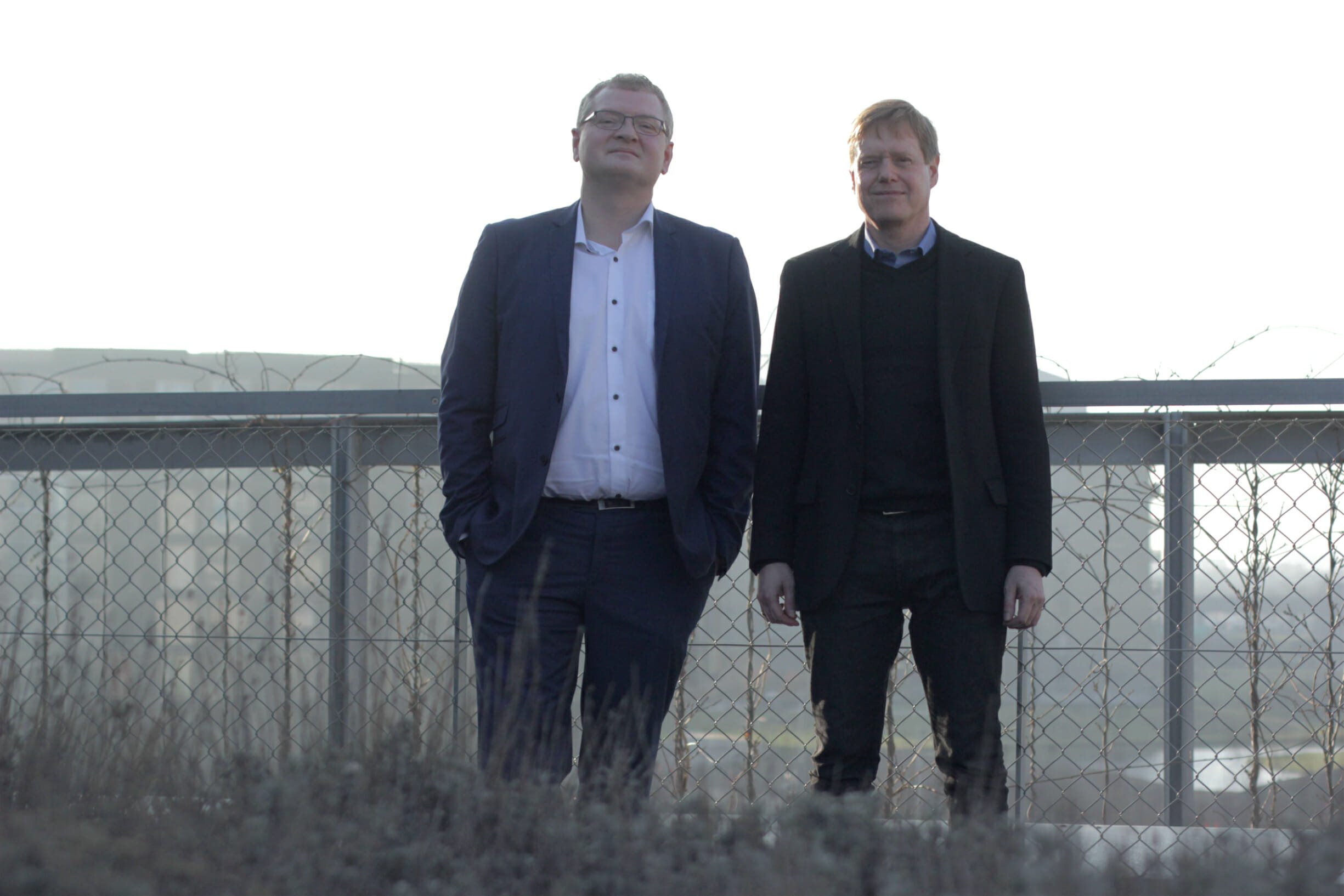 Rasmus Mariager (left) and Anders Wivel (right) were research director and deputy research director, respectively, on the war report.