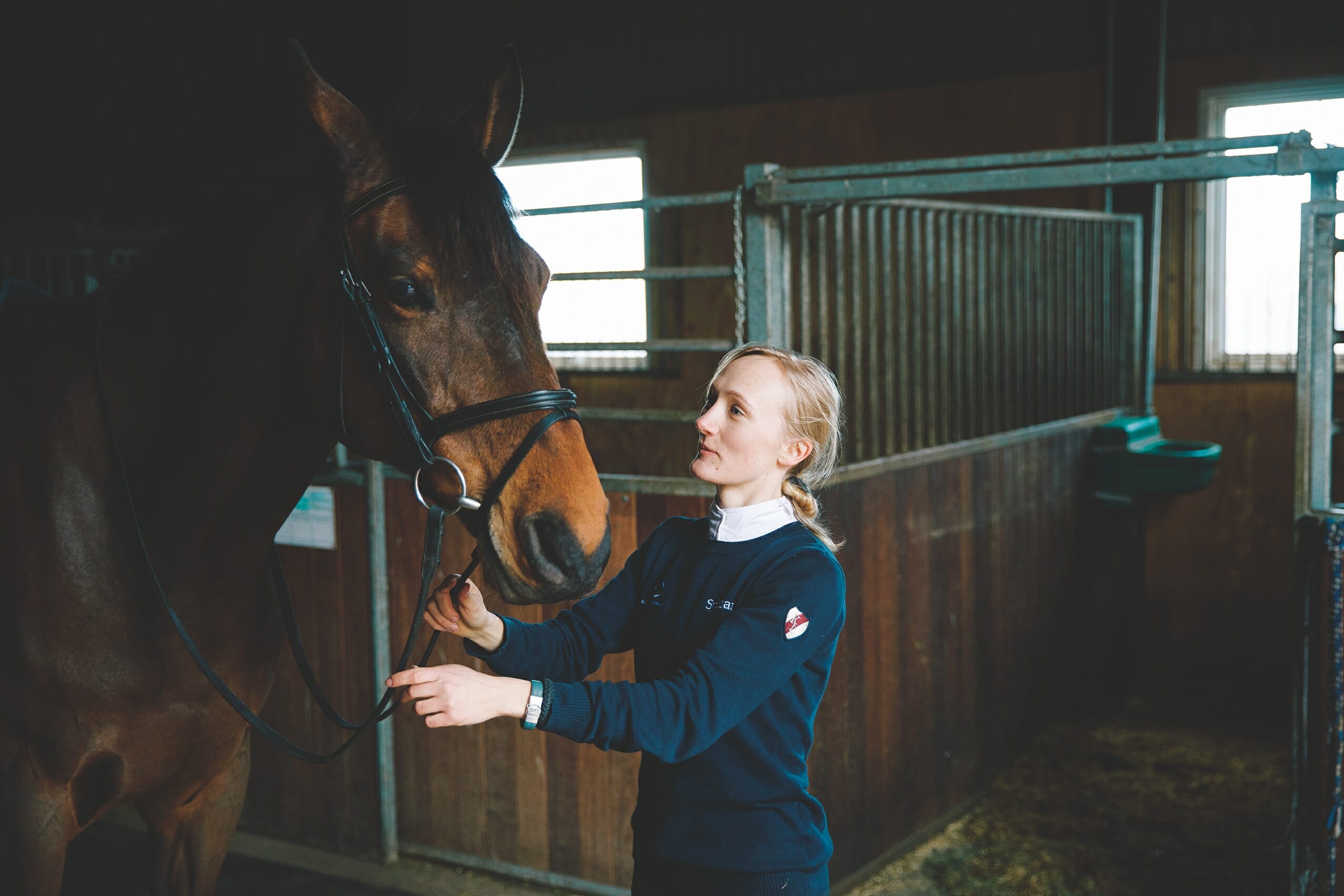 Emma Marie Hansen, der studerer husdyrvidenskab, kæmper med at acceptere karakterer under 12.