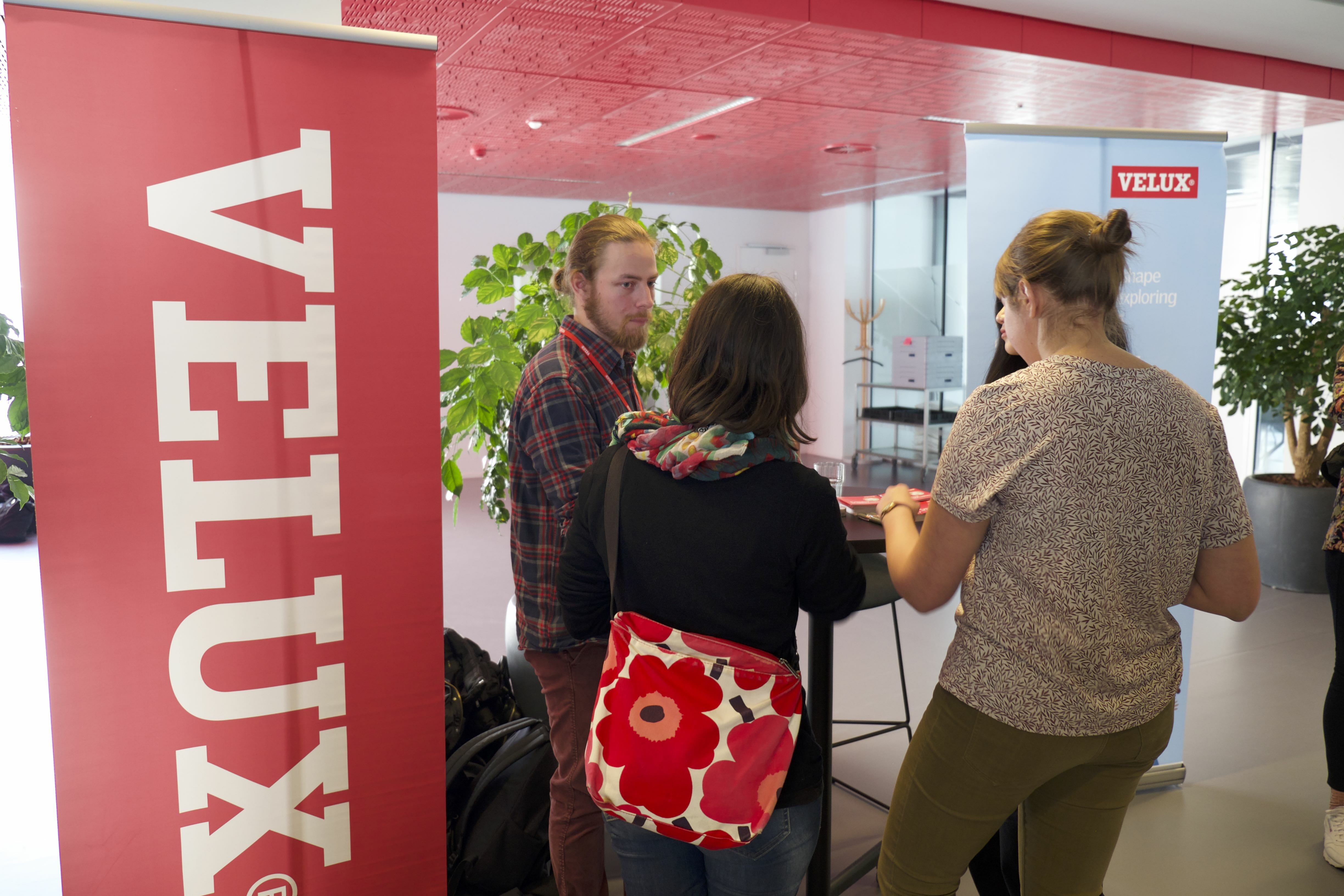 Søren arbejder for virksomheden VELUX og fik jobbet til sidste års Meet n' Greet på INF.