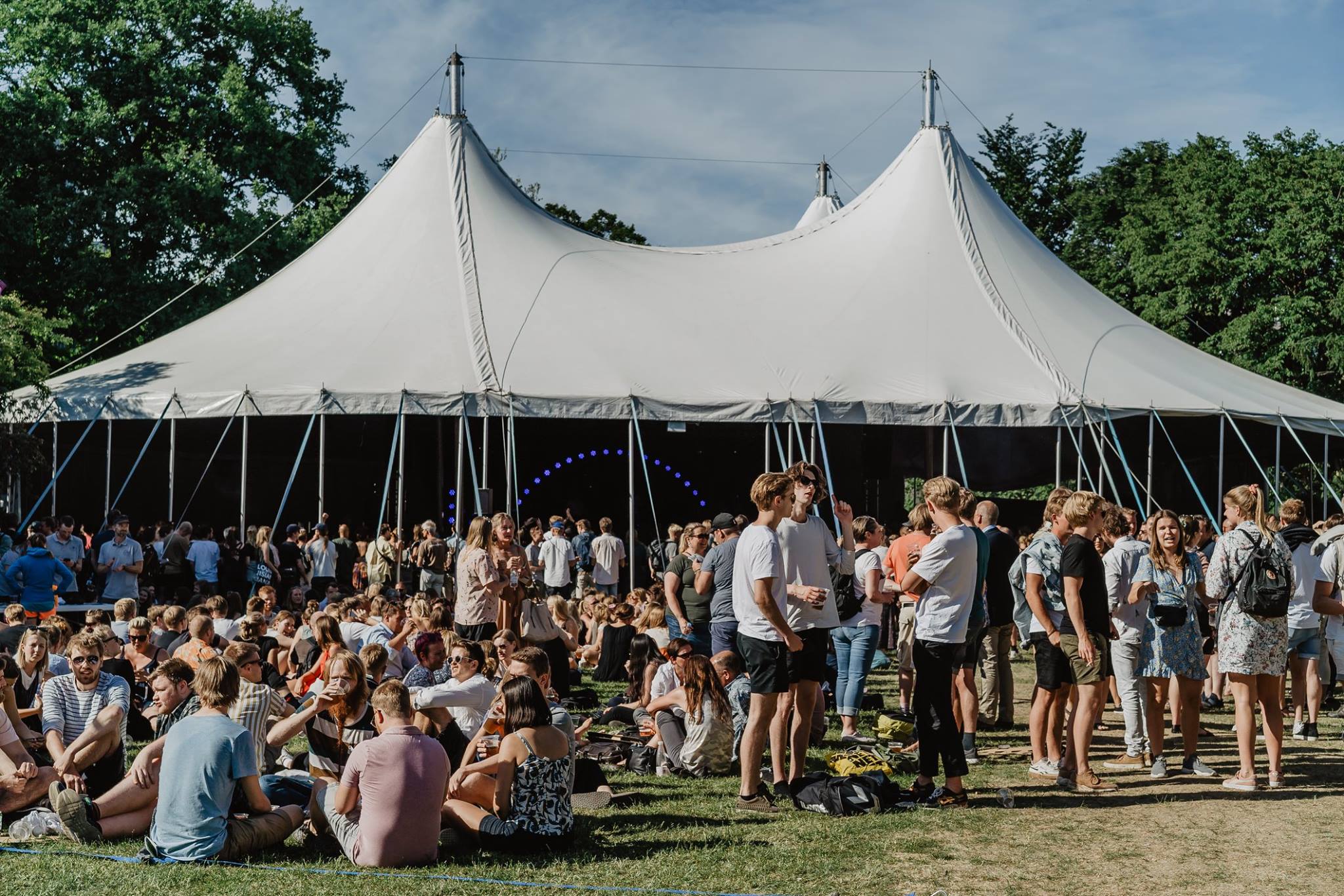 I år forventes 16.000 studerende og ansatte fra KU at deltage i løjerne i Universitetsparken. Billedet er fra sidste års festival.