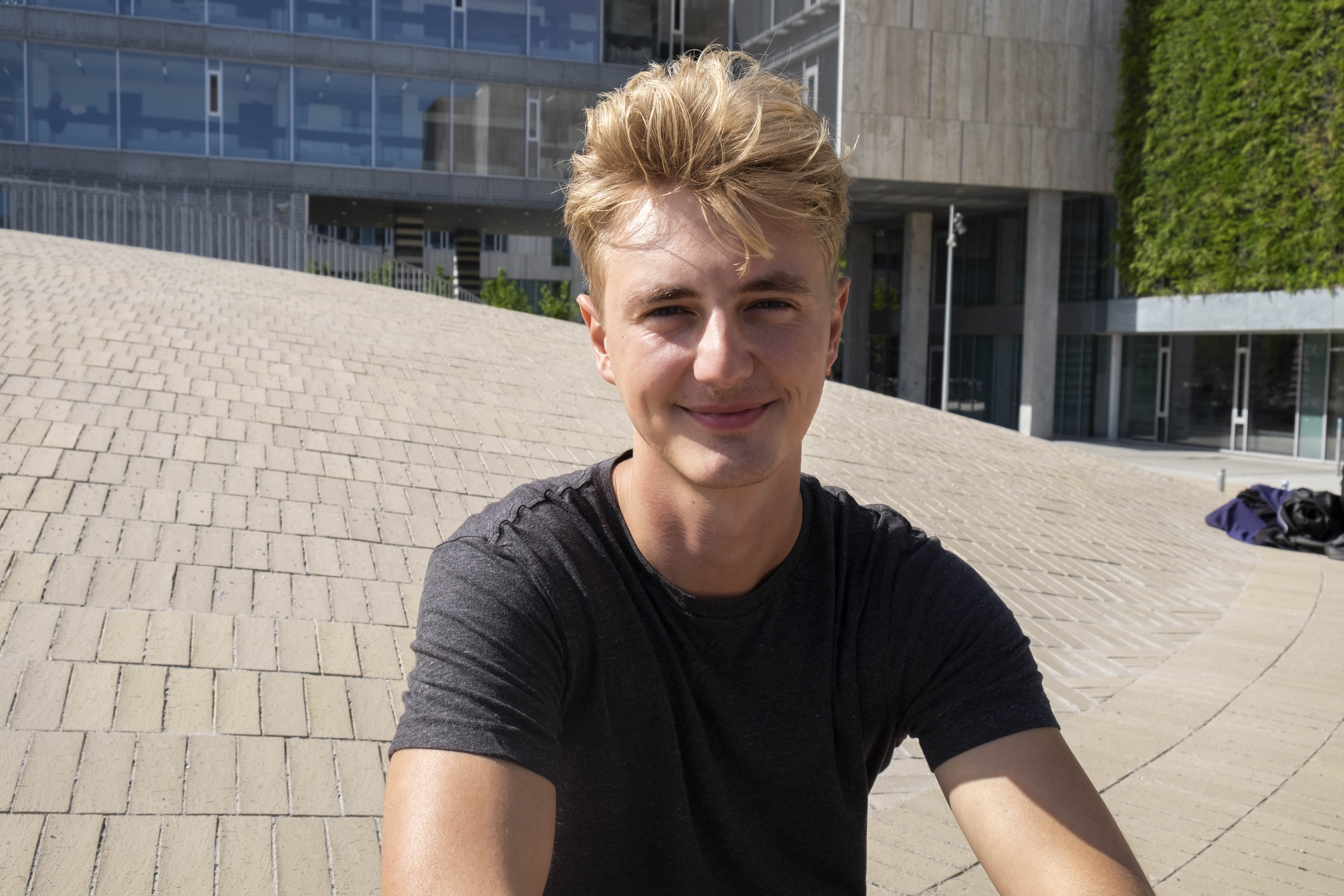 Ziggy Lange synes, at pladsen er vildt fed.