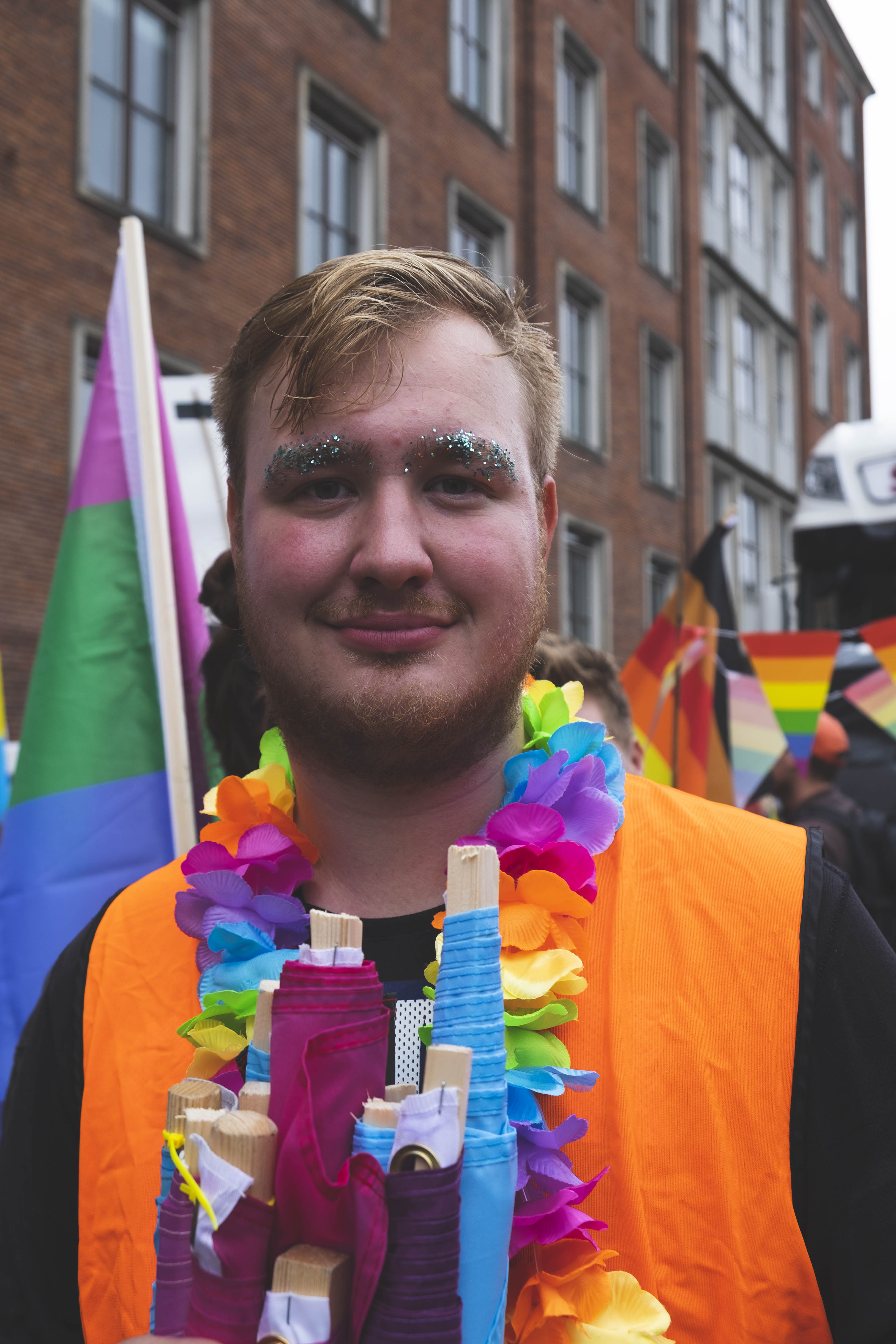 Mark læser biokemi og var frivillig på årets pride