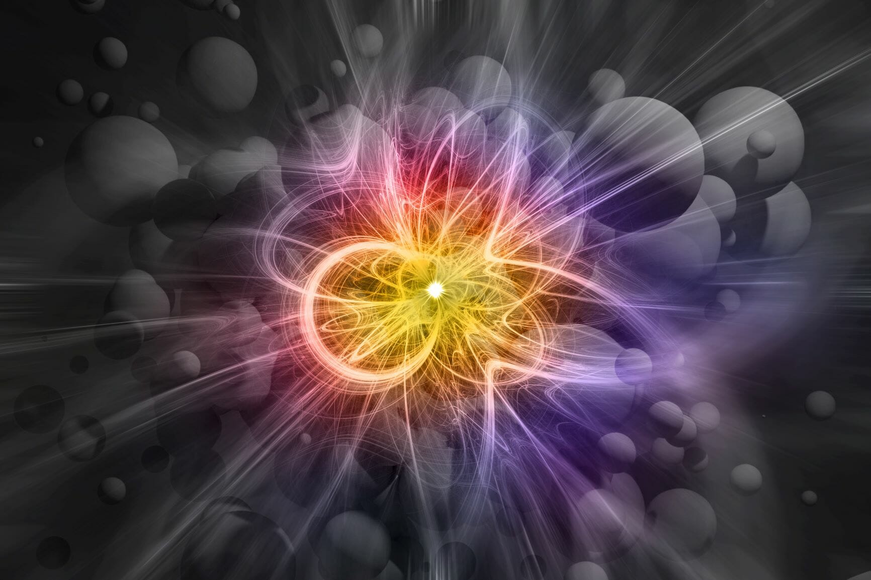 Girolamo Sferrazza Papa har med ’High Energy Particles Collision’ kreeret en abstrakt præsentation af en højenergetisk kollision af subatomare partikler. Vinderen i kategorien ‘Vizualizations’.