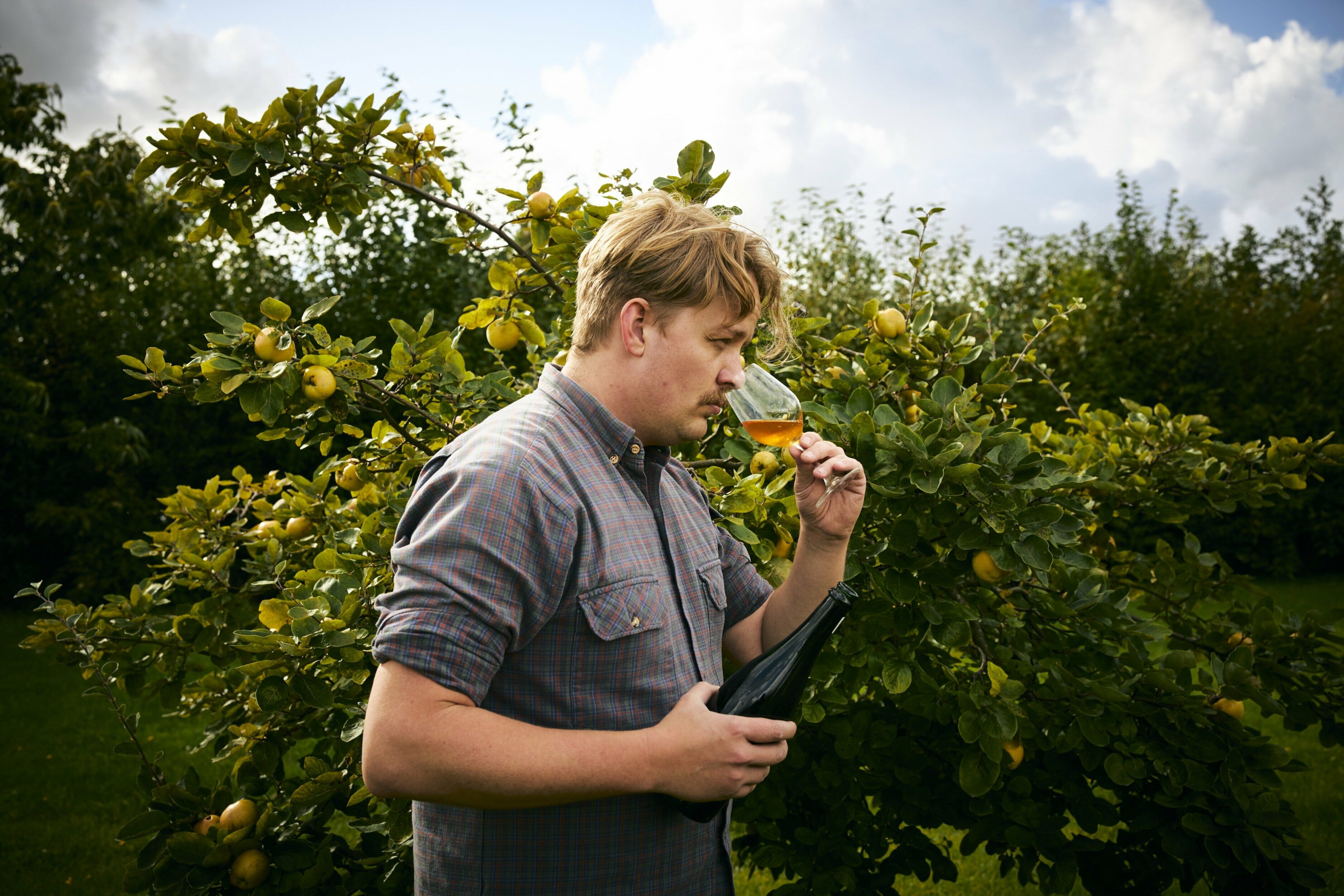 Københavns Universitet har en stor frugtplantage i Taastrup. Det vidste journalisten bag denne artikel ikke, før hun skulle besøge Alexander Schiang-Franck.