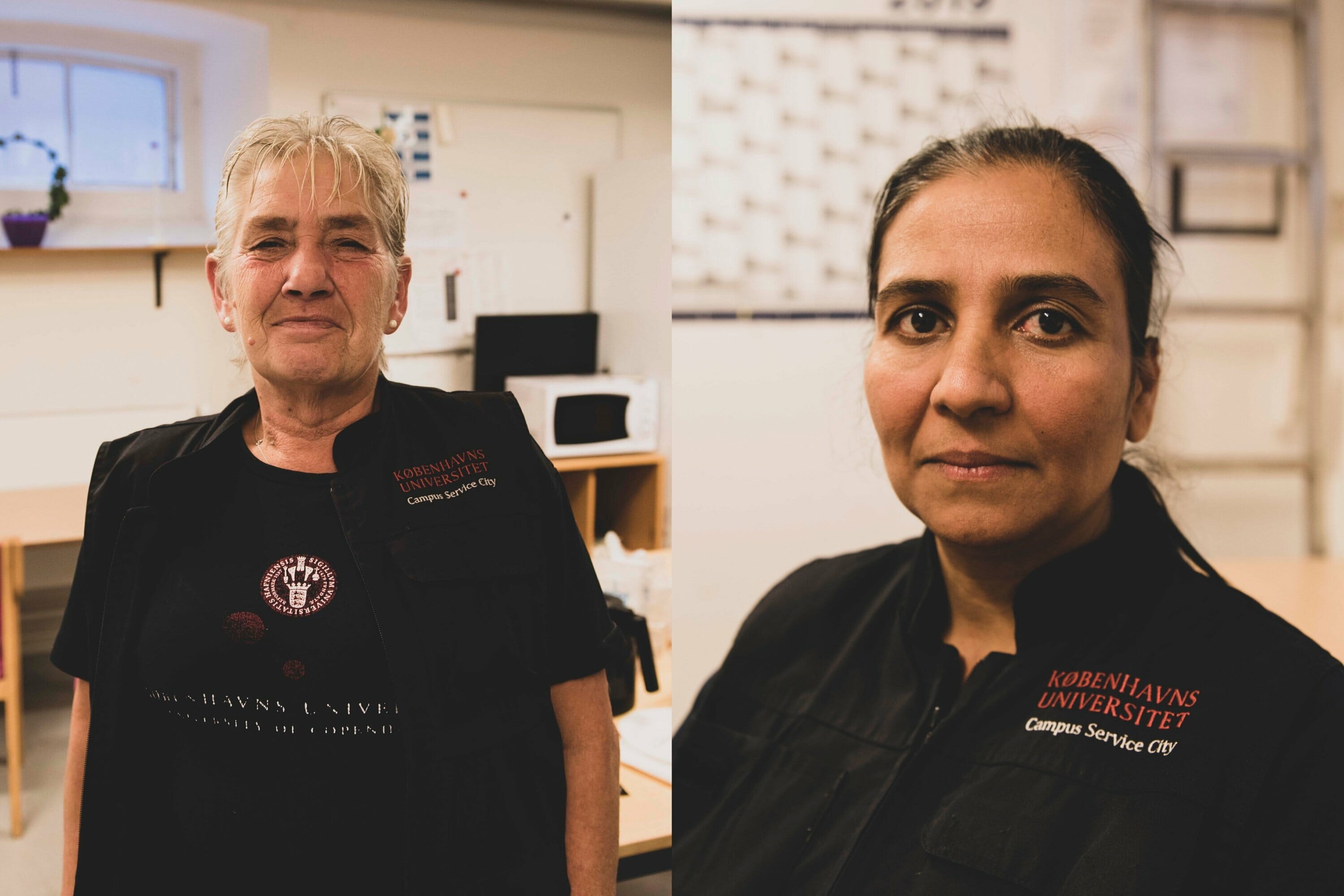 Marianne Ager og Kanwal Preet skal snart erstatte KU med KN. Fra 1. januar overtager KN Rengøring nemlig rengøringen i universitetsfirkanten og på CSS.