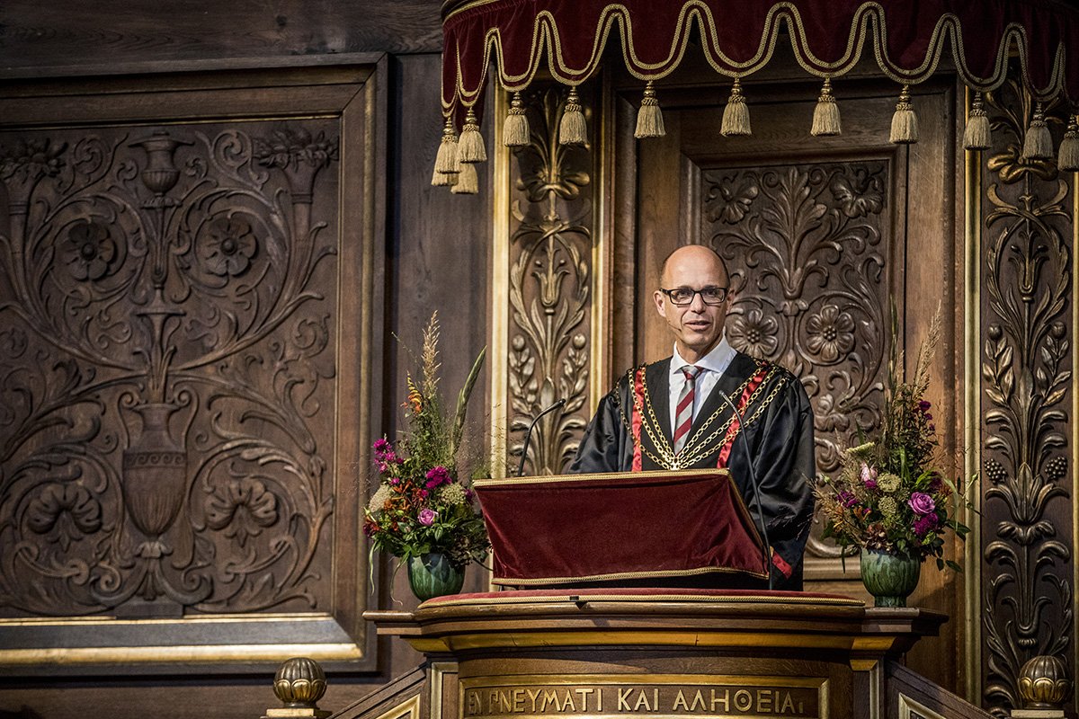 Henrik C. Wegener taler ved Københavns Universitets årsfest 2019.