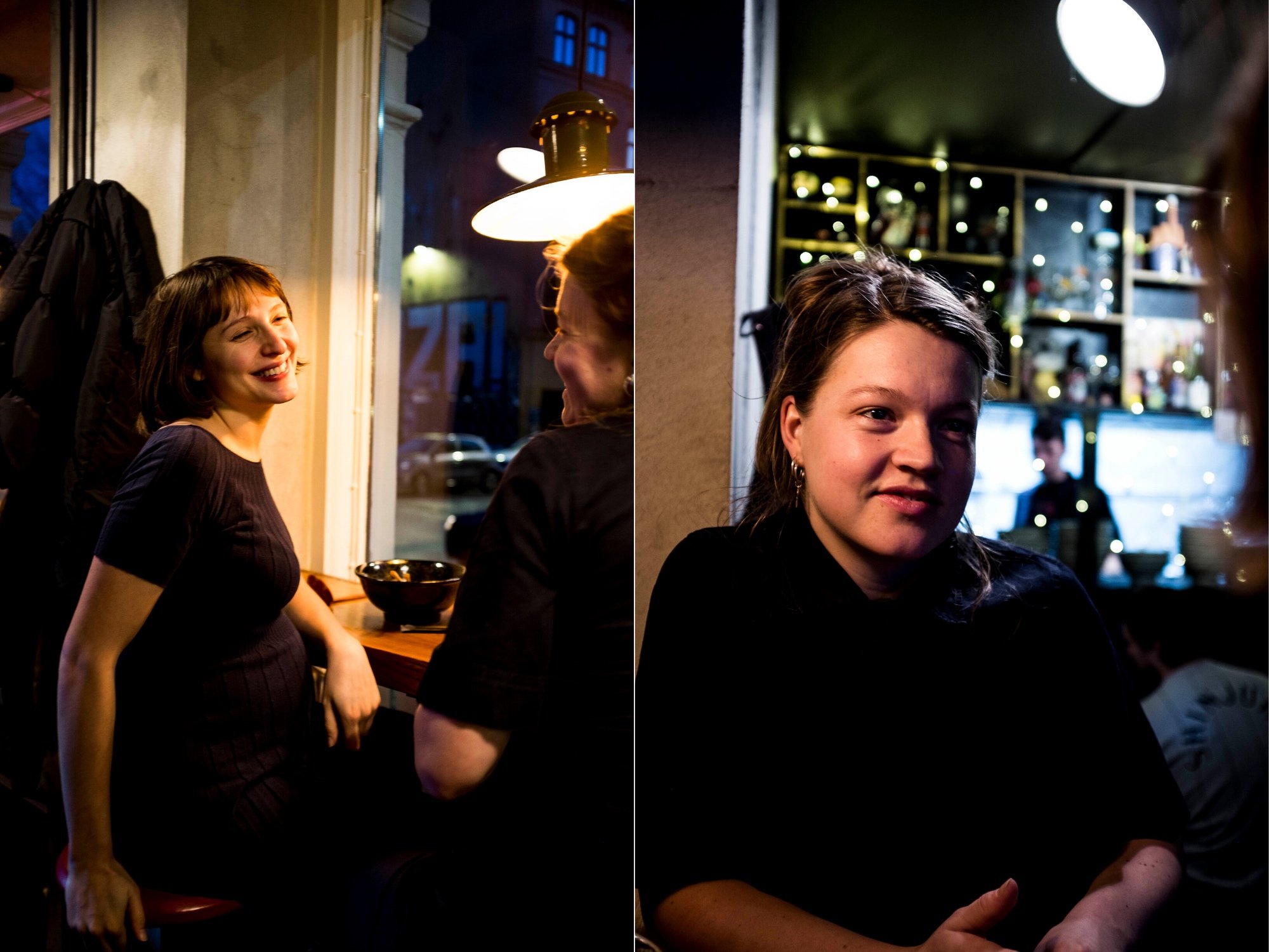 Alice Bier Zandén og Mia-Marie Olesen har gået i folkeskole sammen.