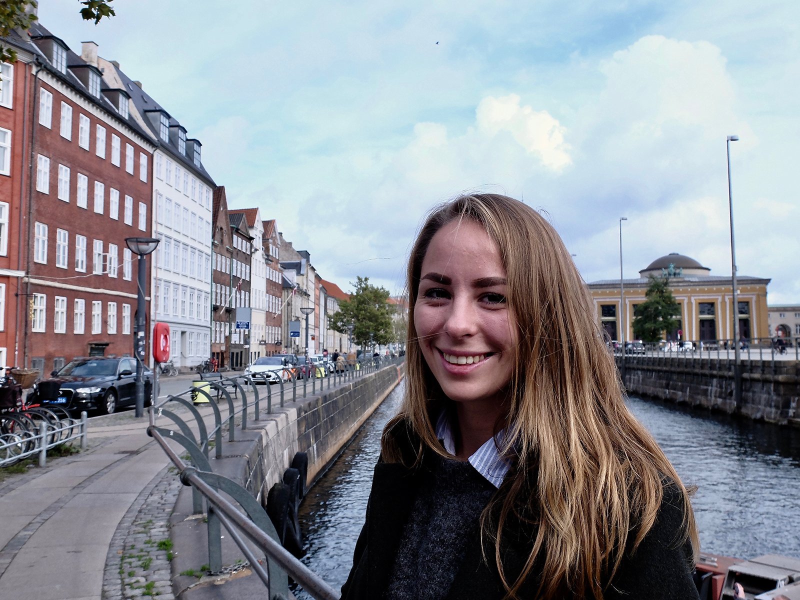 27-årige Christine Elmeskov havde studiejob hos Lundbeck, mens hun læste til biolog. 