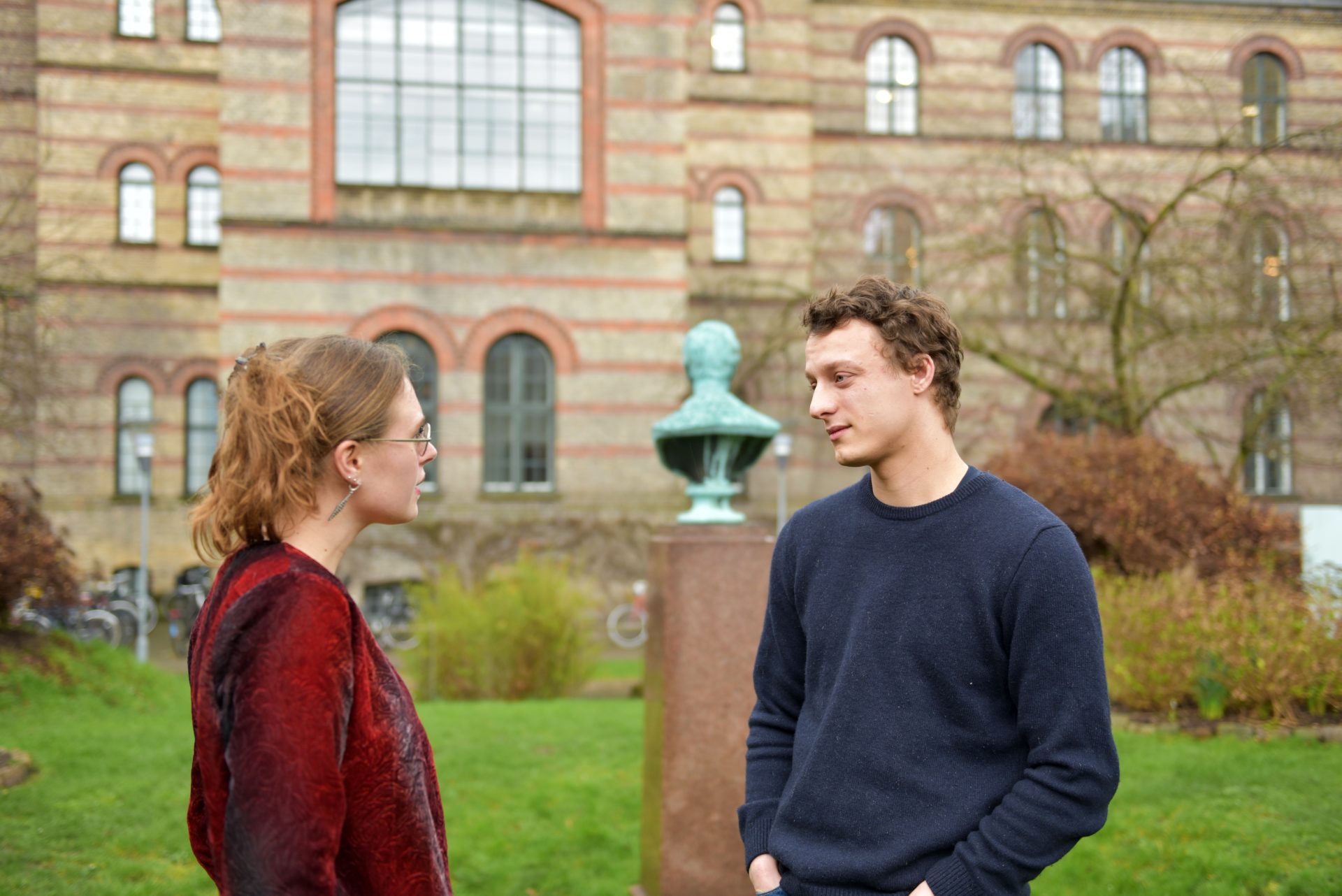 Emilie Payami læser psykologi, og Jakob Sandorff læser statskundskab.