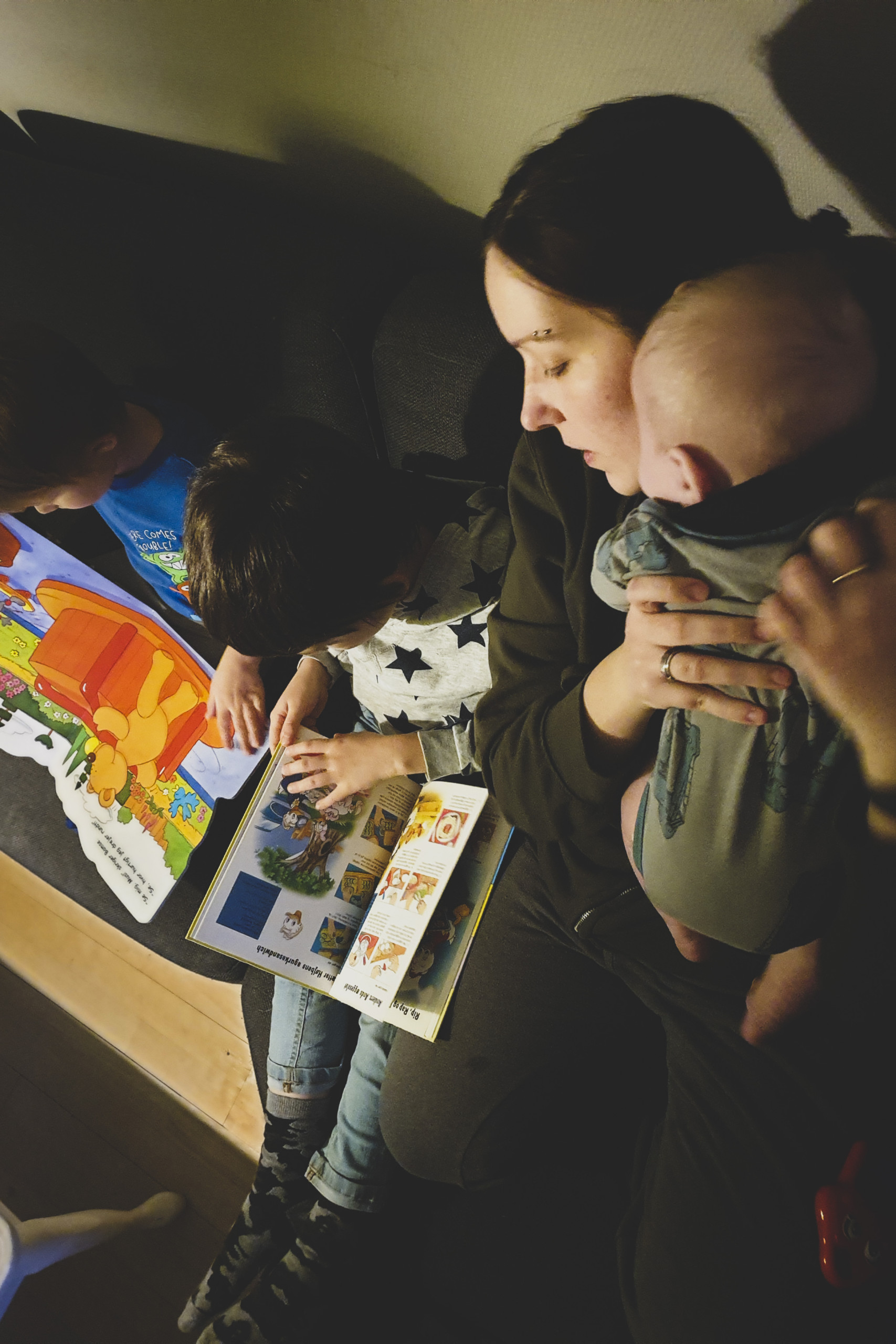 »Der er altid støj,« siger Liv Broe, der er studerende ved Københavns Universitet og mor til tre.