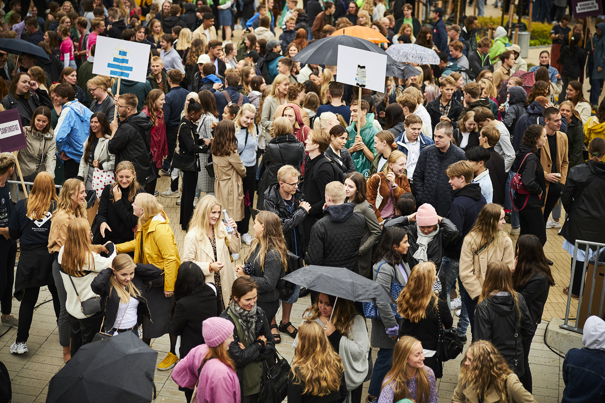 Studiestart på Københavns Universitet i 2019.