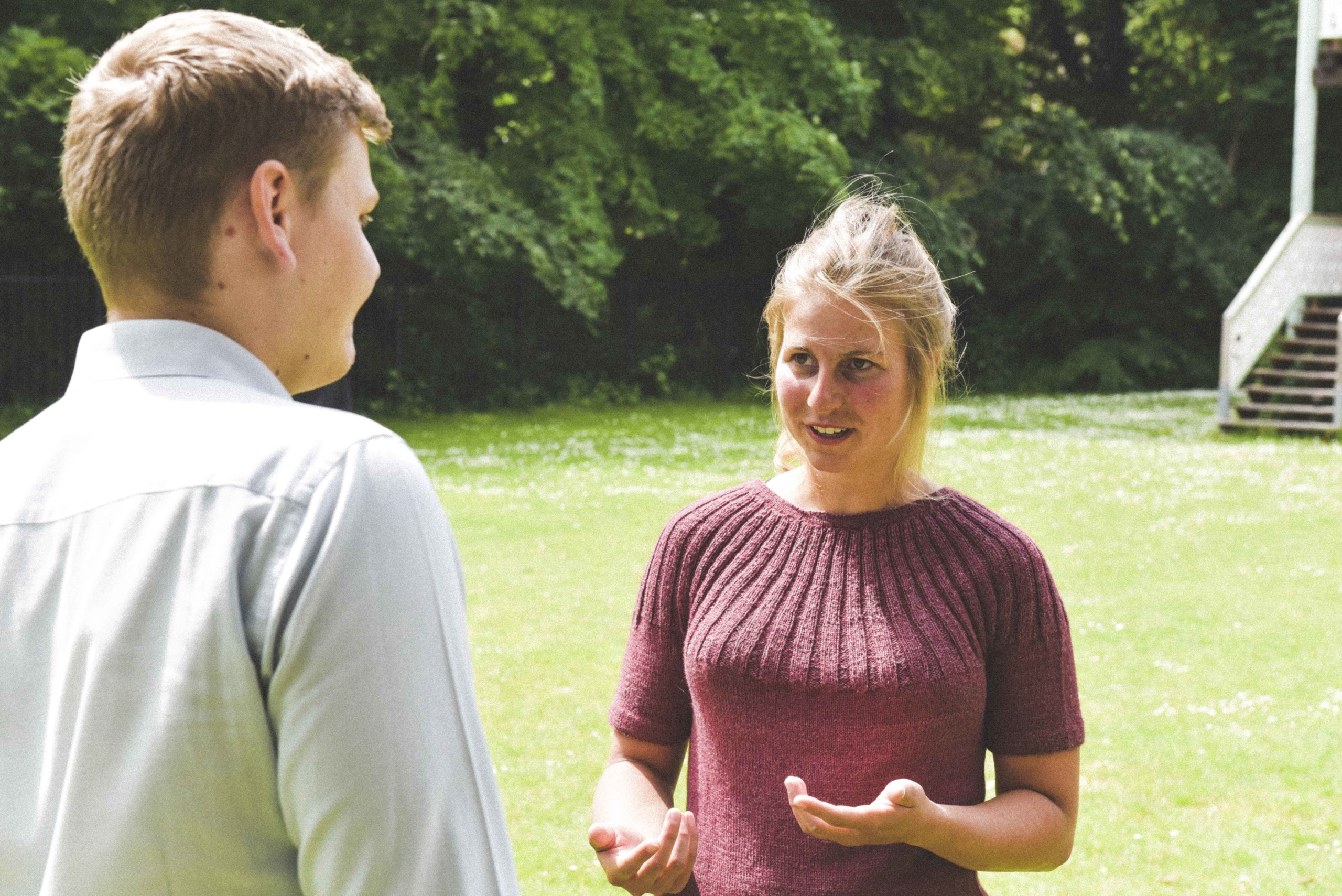 Mike Gudbergsen læser statskundskab, og Eva Rudjord Therkildsen er ph.d.-studerende på Medicin. Kollegianerne er enige om, at coronakrisen har social slagside. 