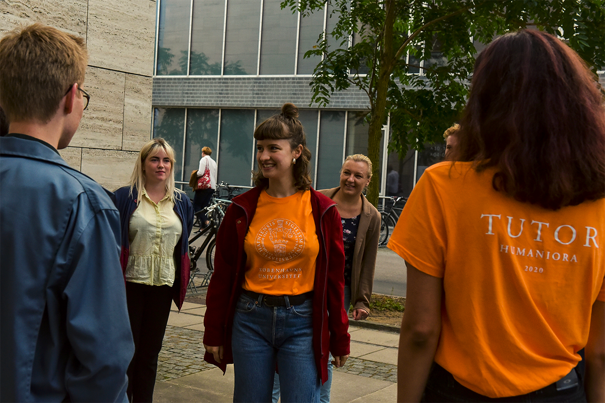 Studiestart på Musikvidenskab 2020.