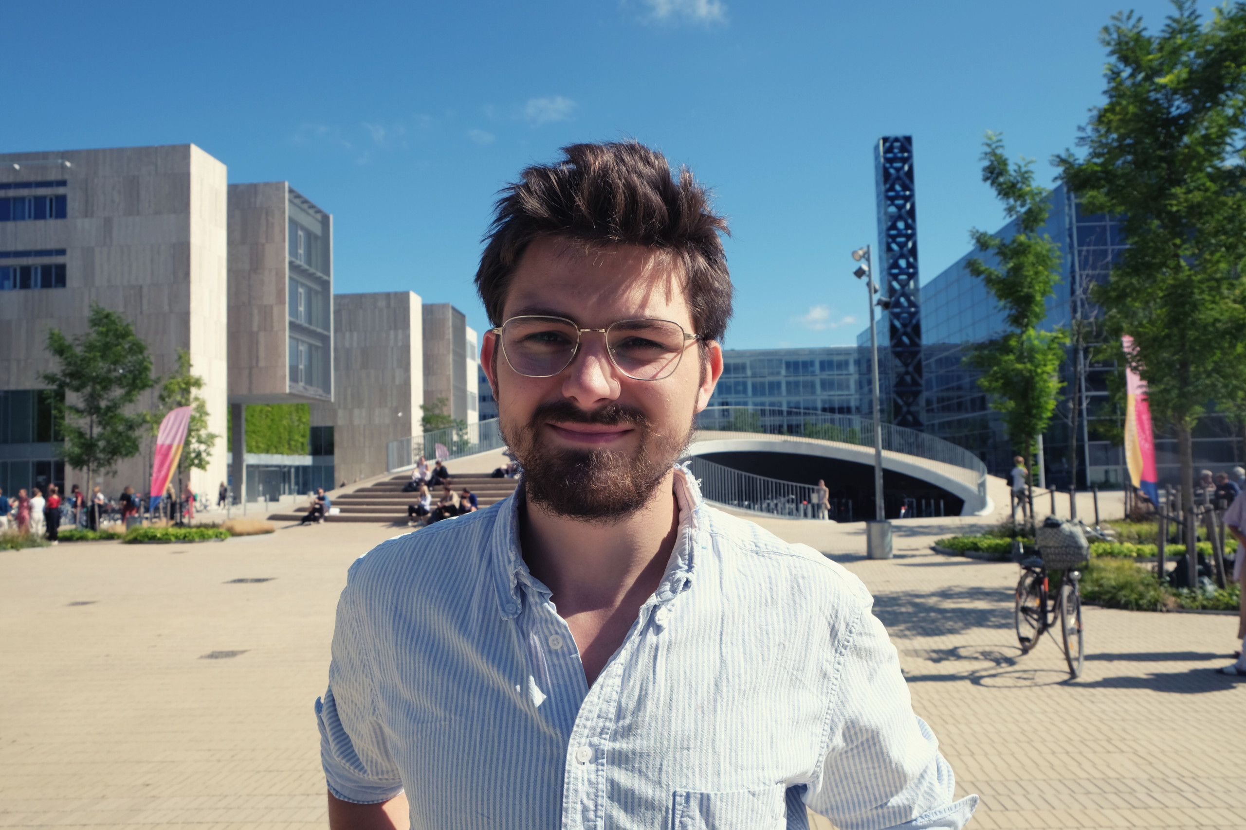 August Rubin Maigaard er netop startet på Københavns Universitet. 
