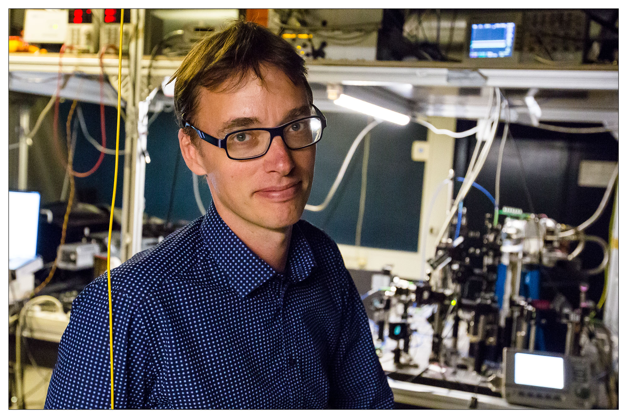 Professor ved Niels Bohr Institutet Peter Lodahl skal lede et nyt center ved navn Solid-state quantum simulators for biochemistry.
