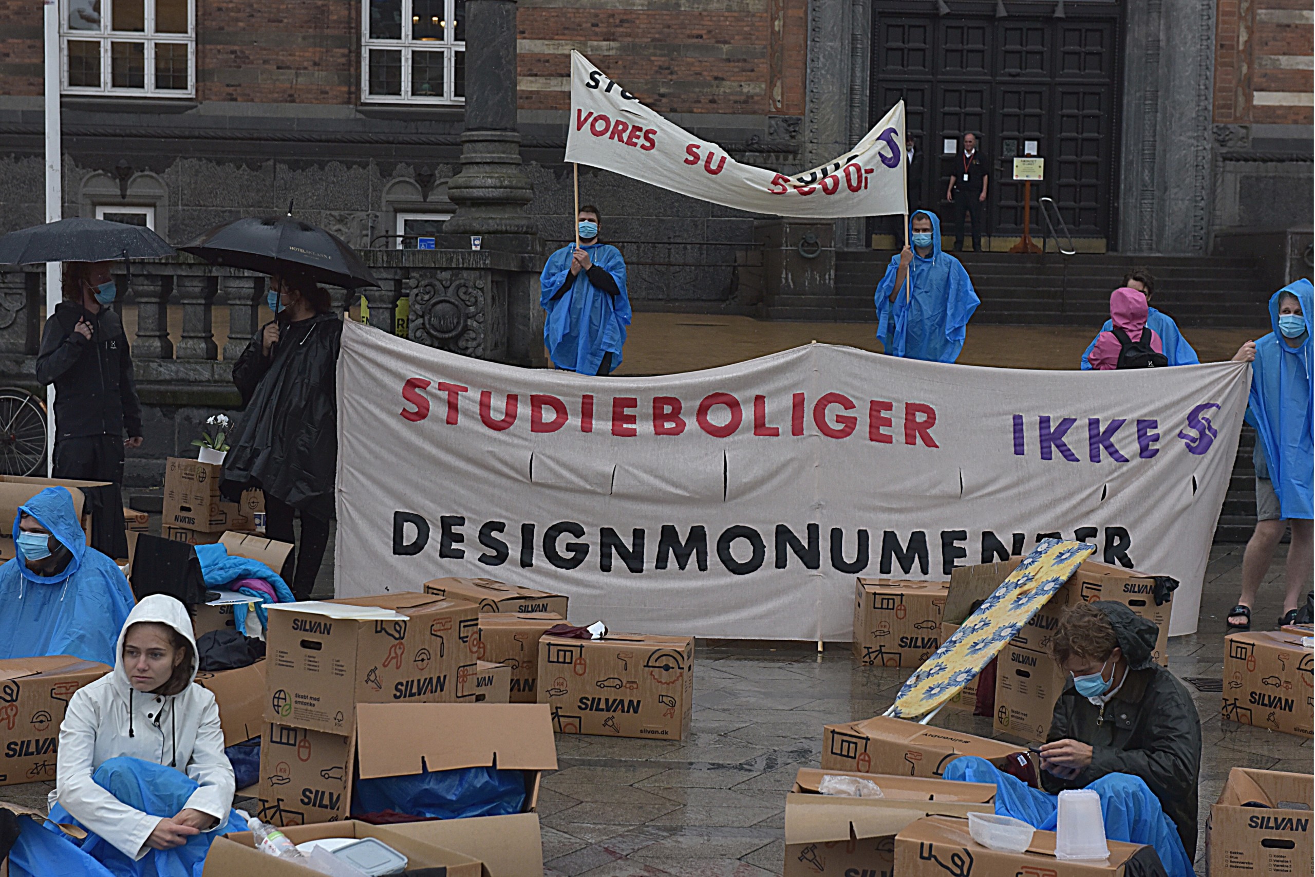 boligaktion august 2020, studenterrådet og DSF