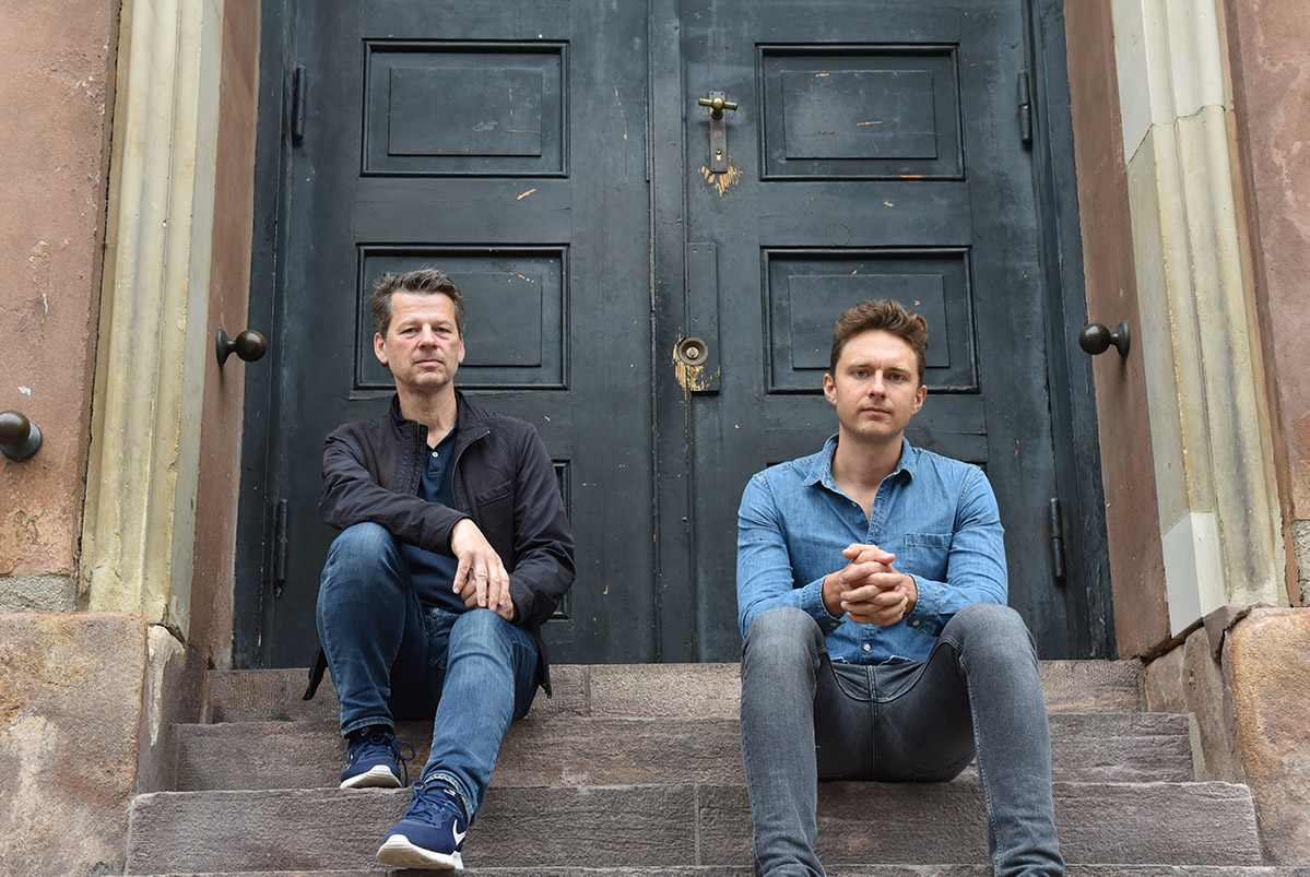 Professor Stephen Alstrup og adjunkt Mikkel Abrahamsen.