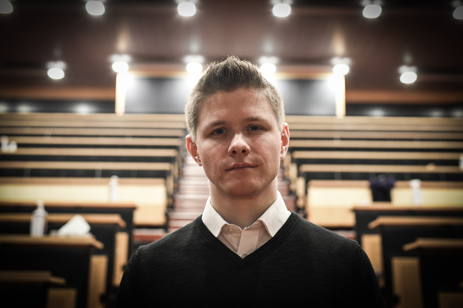 Anders Storgaard brænder for politik, og nu går han efter at blive de studerendes repræsentant i universitetsbestyrelsen.
