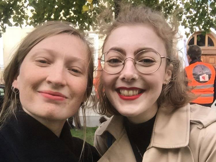 Sidsel Vedel (venstre) og Anna Nørgaard Sørensen.