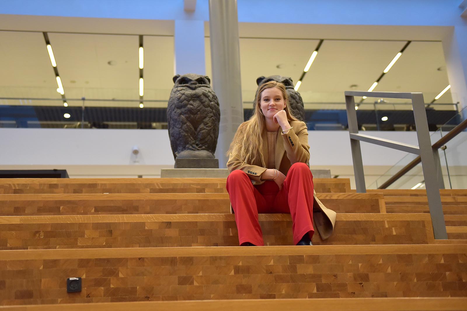 Cecilie Barrett stiller op til valget om en stol i universitetets bestyrelse  –  og nej, hun er ikke i familie med Sigurd.