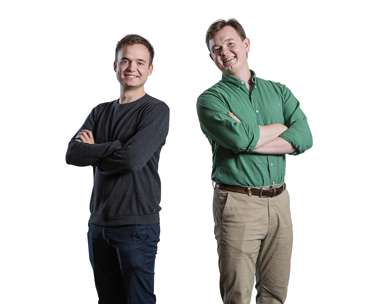 Kevin Olesen (tv) og Anders Mortensen.