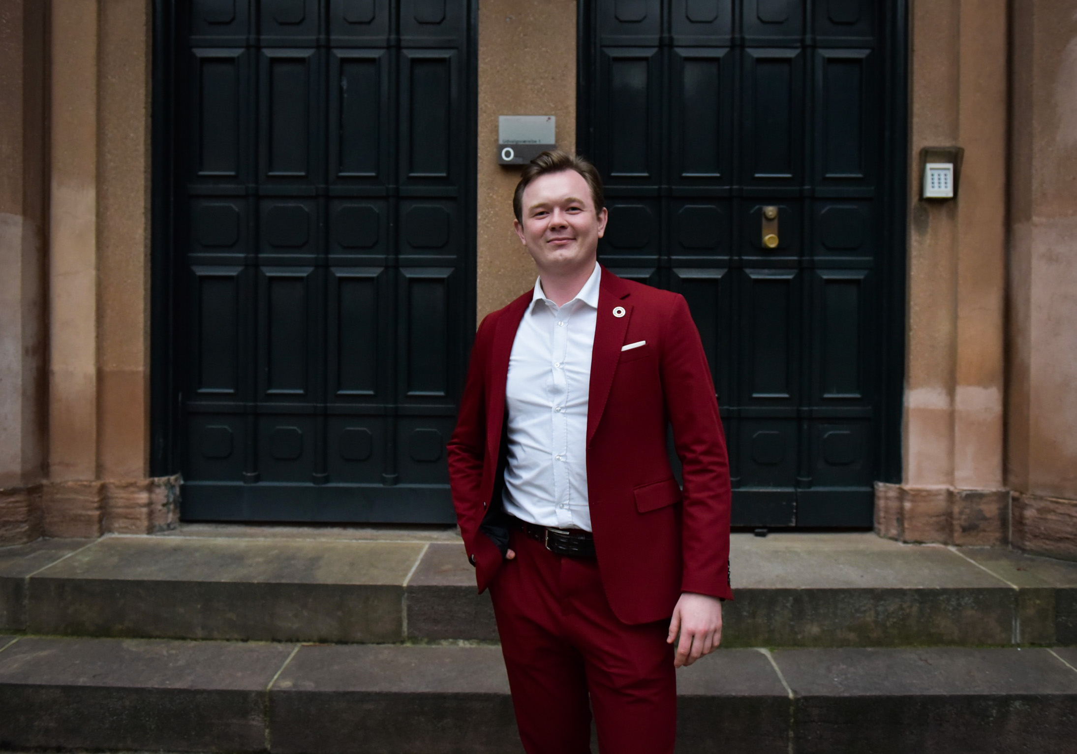 Der er to pladser reserveret til studerende om Universitetsbestyrelsens ovale bord. Onsdag den 2. december vandt Anders Mortensen den ene.