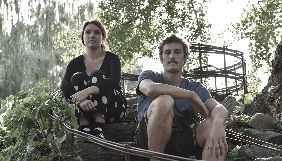 Sofie Mortensen and Francois Questiaux shortly before they sent the petition in September.