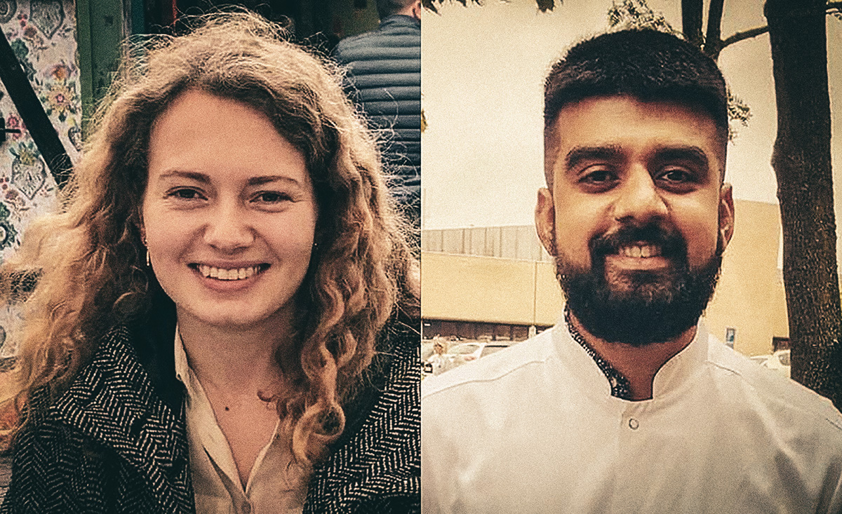 Molly Kaagaard er for; Benjamin Waraich er imod.