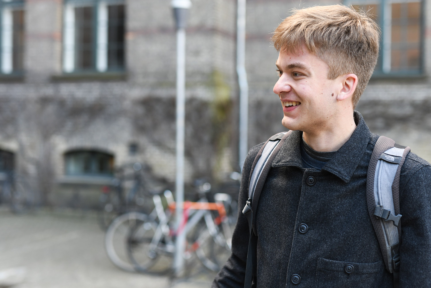 Economics student Anders Gotfredsen.